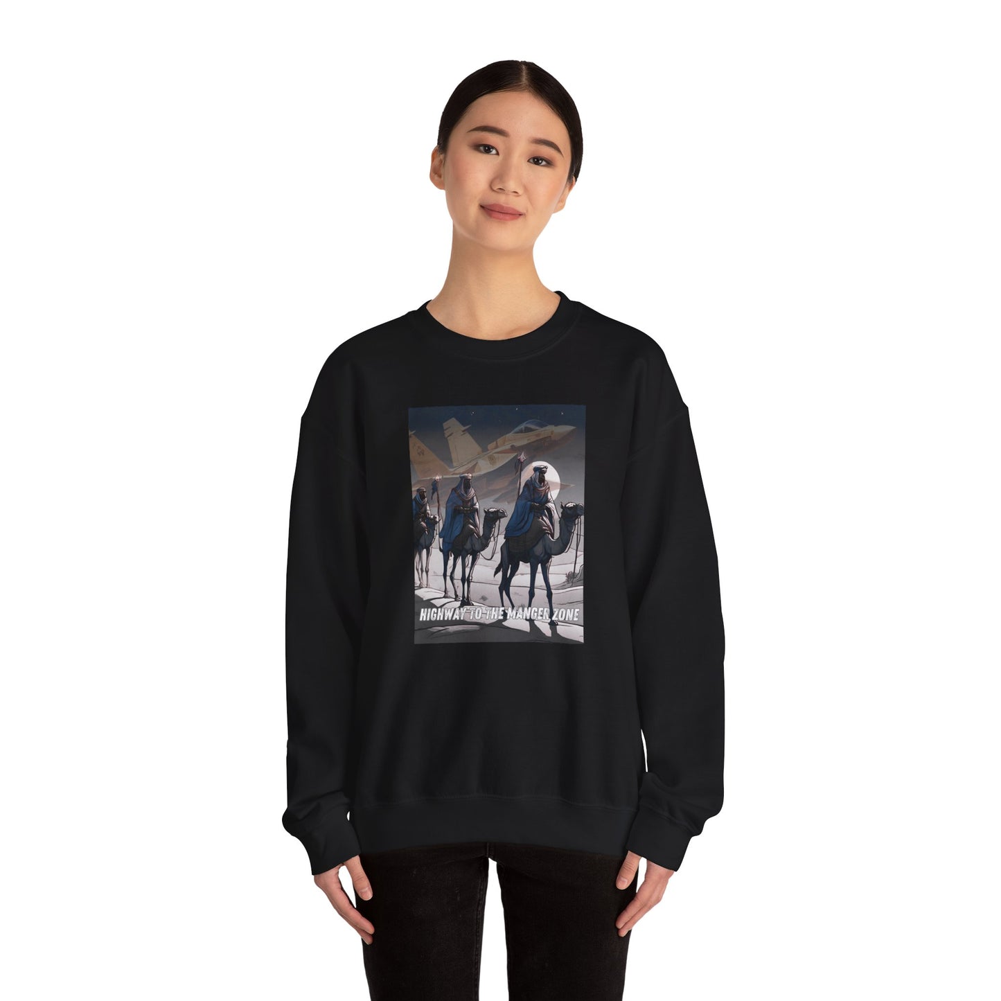 Highway To The Manger Zone Sweatshirt