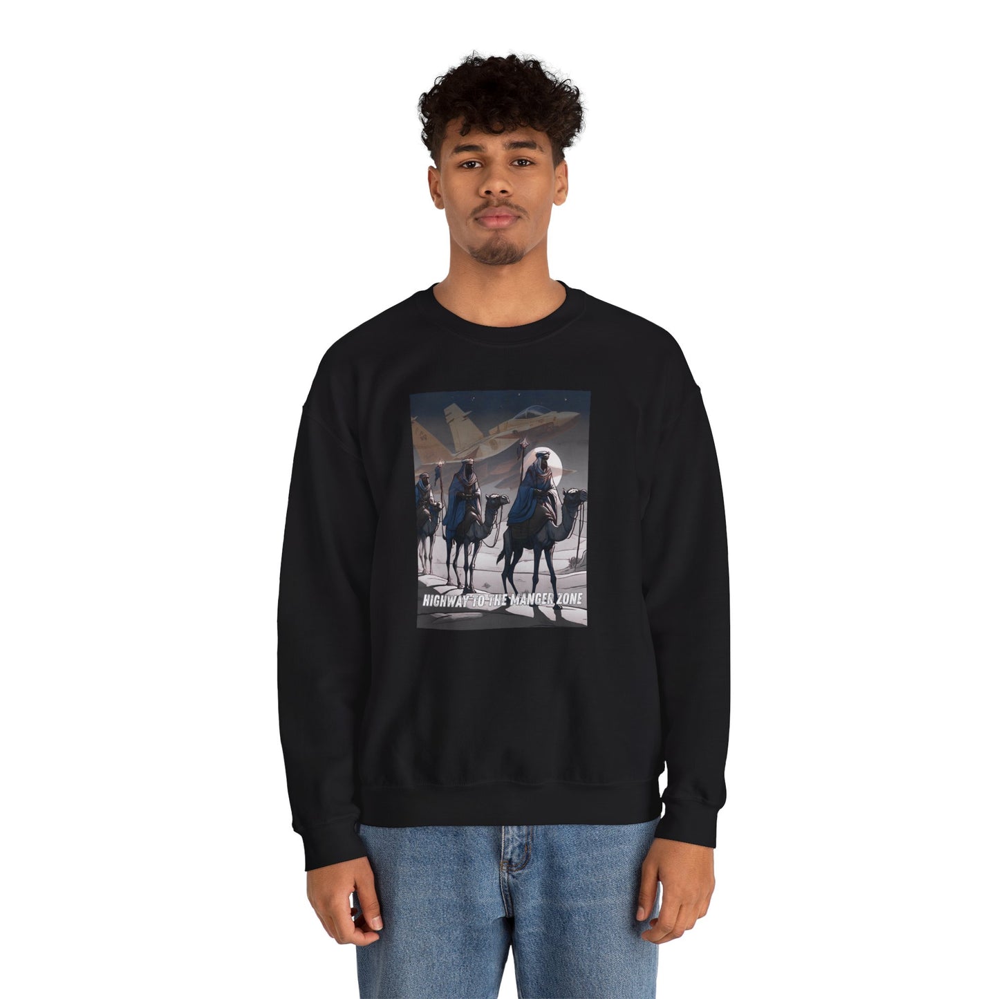 Highway To The Manger Zone Sweatshirt