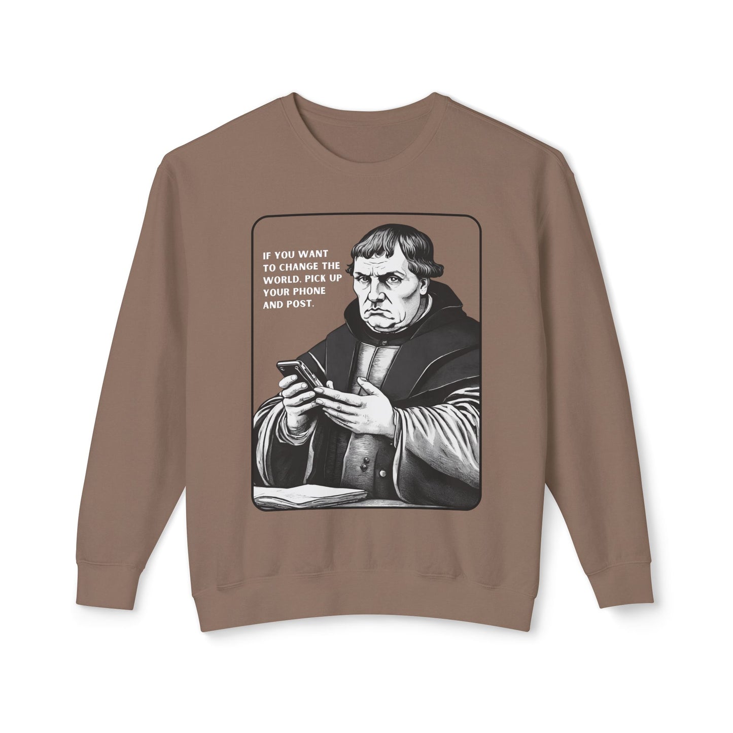 Luther the OG Poster Lightweight Sweatshirt