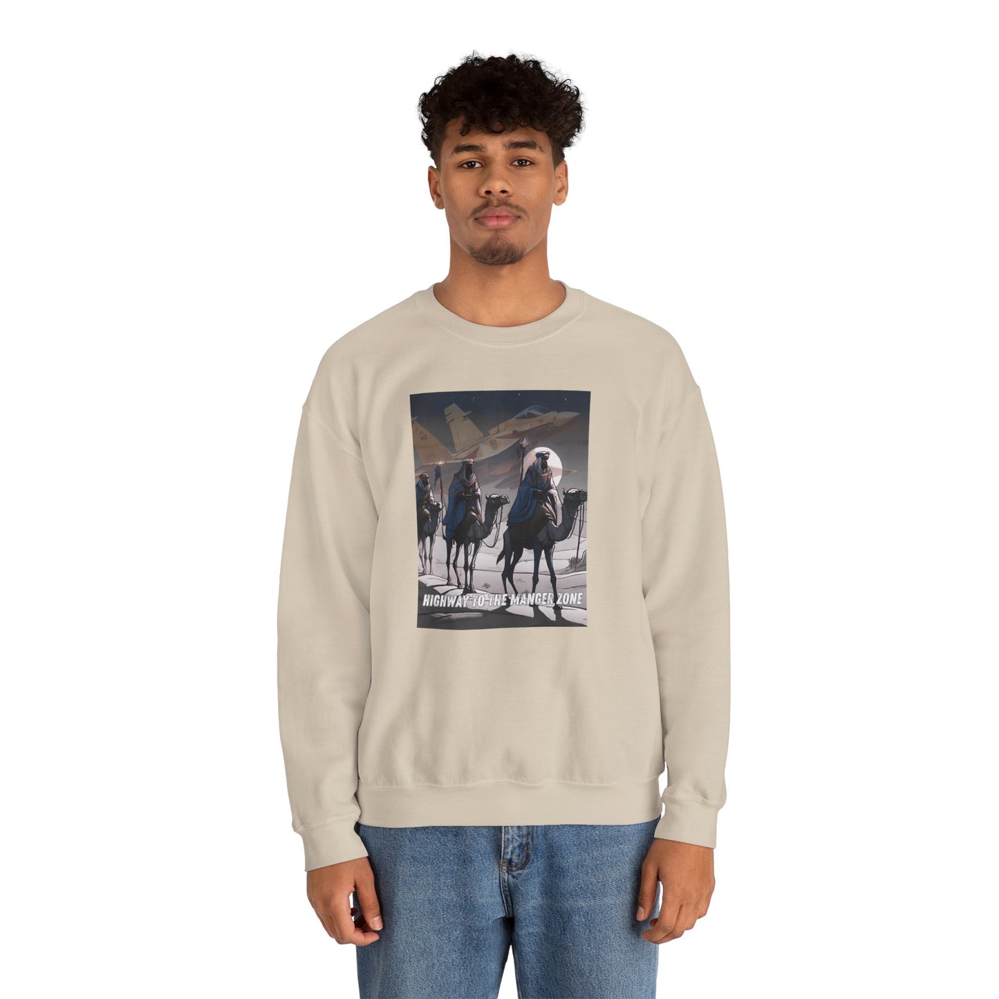 Highway To The Manger Zone Sweatshirt