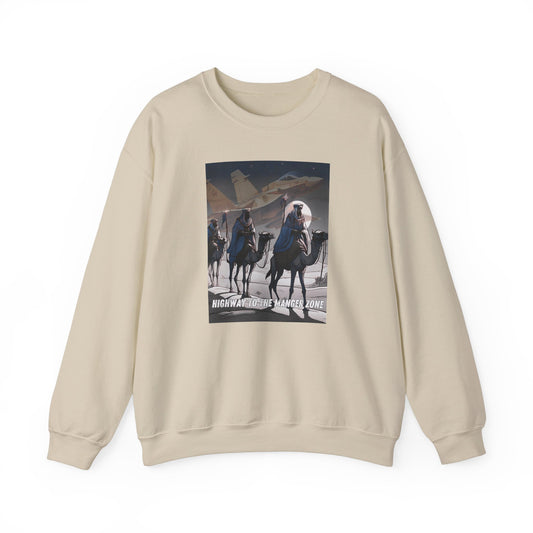 Highway To The Manger Zone Sweatshirt