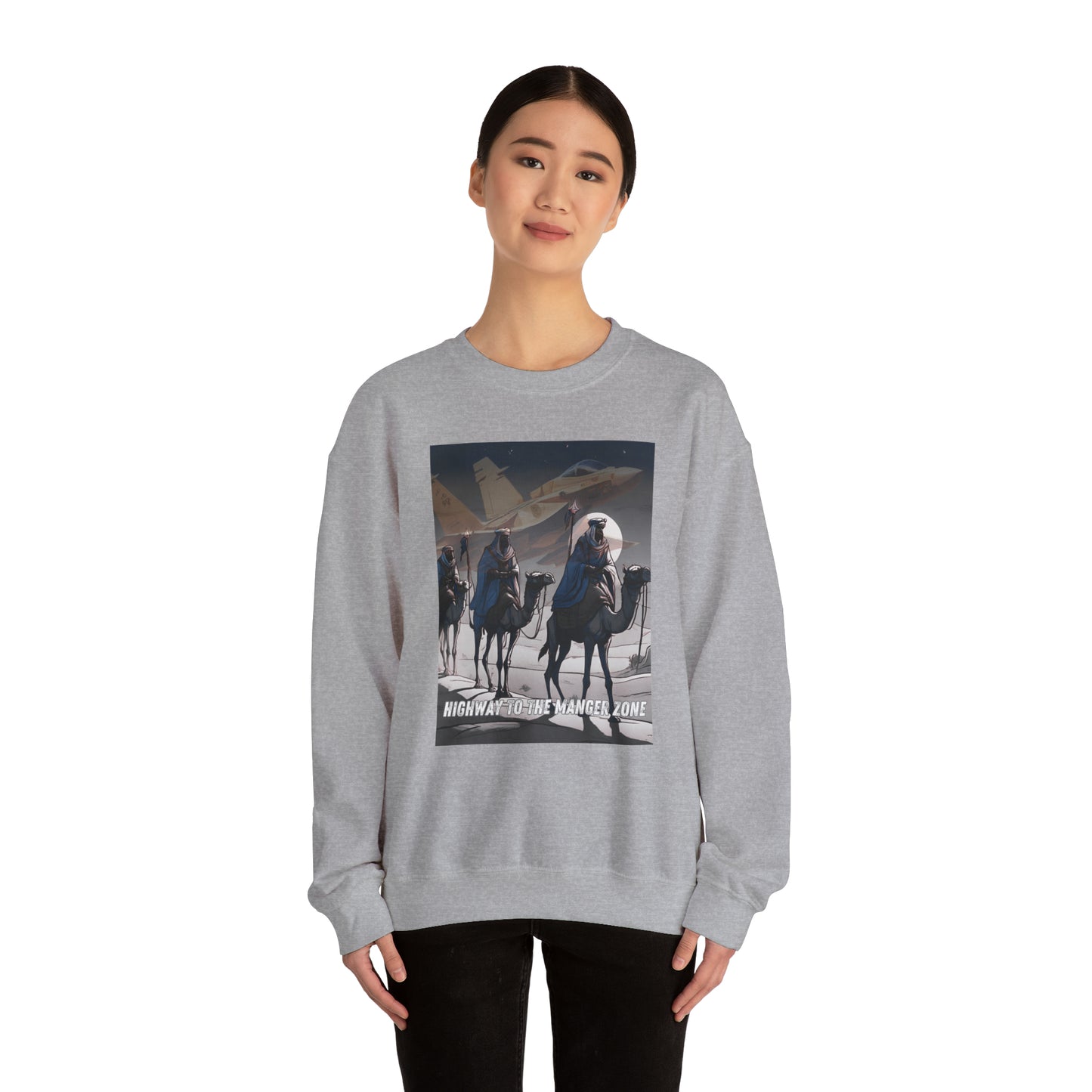 Highway To The Manger Zone Sweatshirt