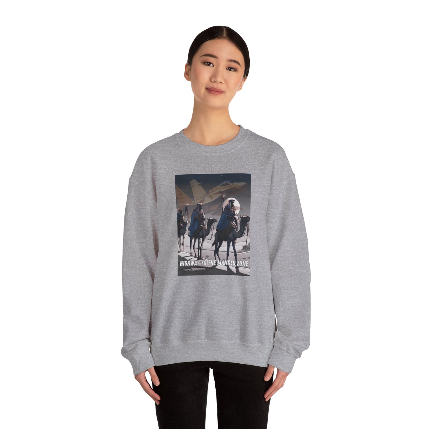 Highway To The Manger Zone Sweatshirt