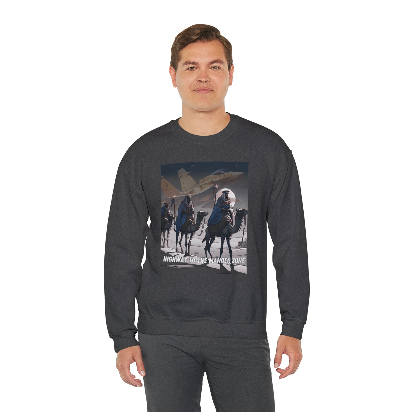 Highway To The Manger Zone Sweatshirt