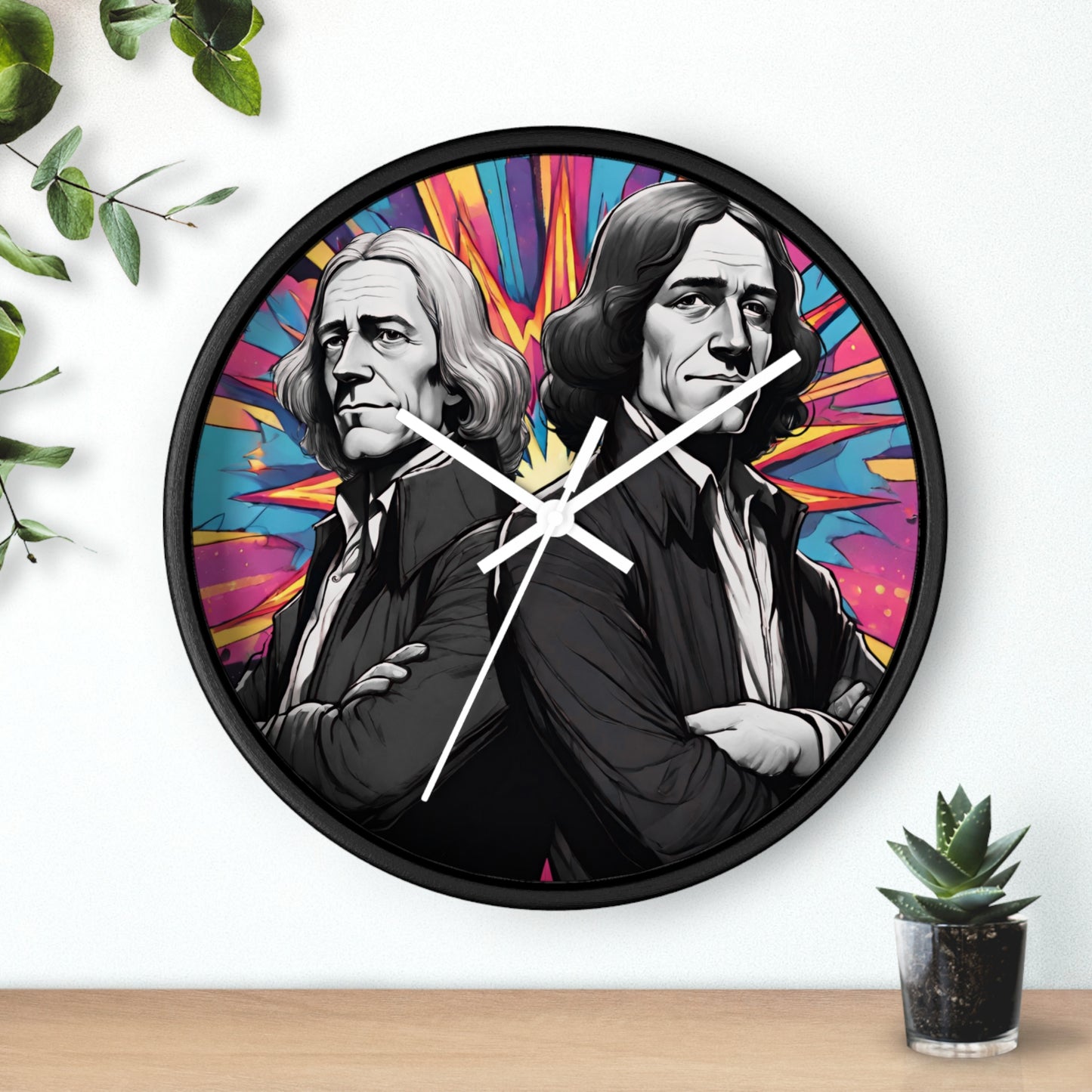 Wesley Brothers Wall Clock