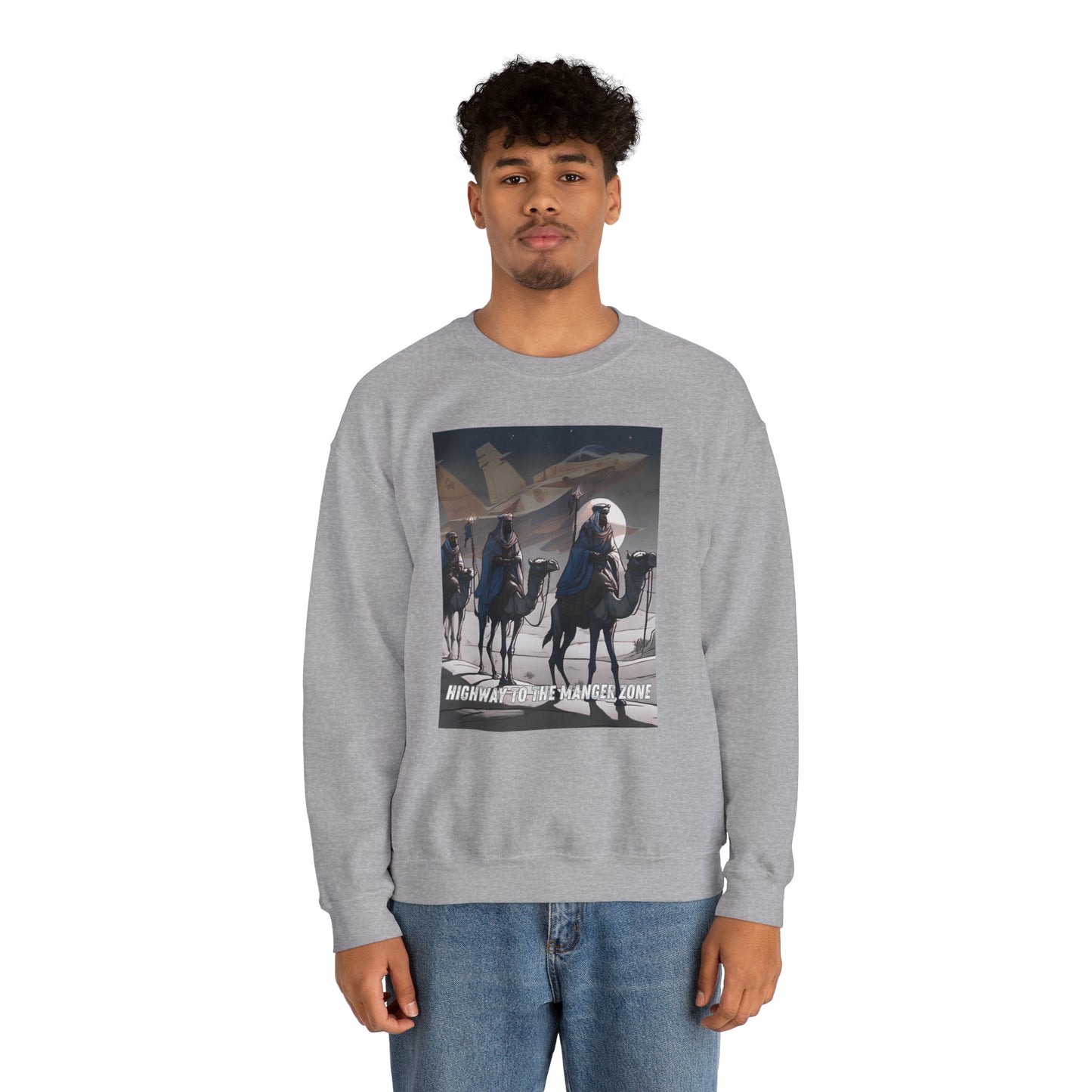 Highway To The Manger Zone Sweatshirt