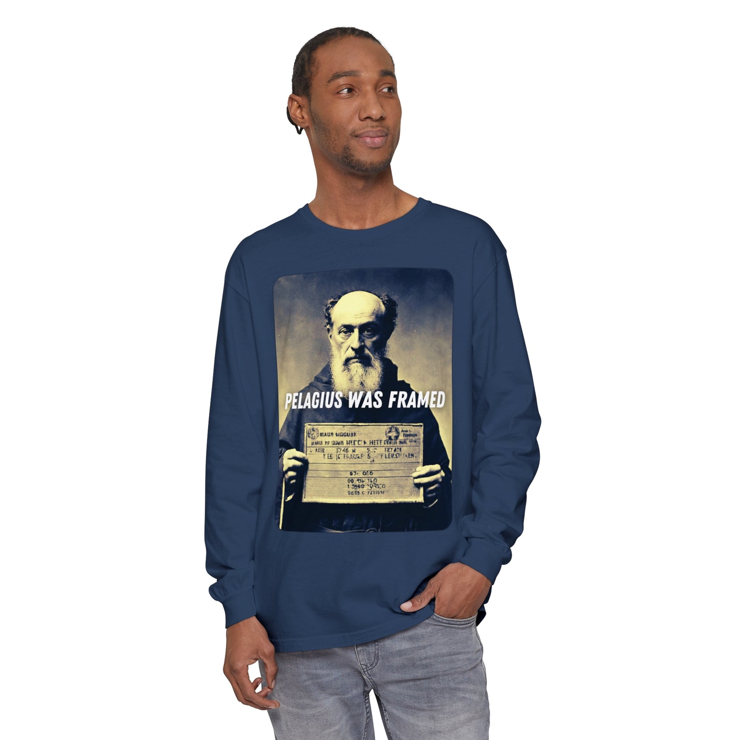 Pelagius Was Framed Long Sleeve T-shirt