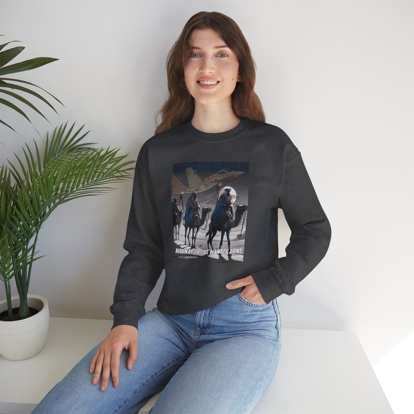 Highway To The Manger Zone Sweatshirt