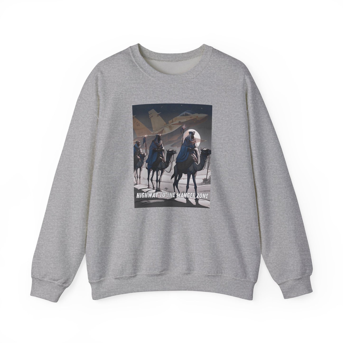 Highway To The Manger Zone Sweatshirt