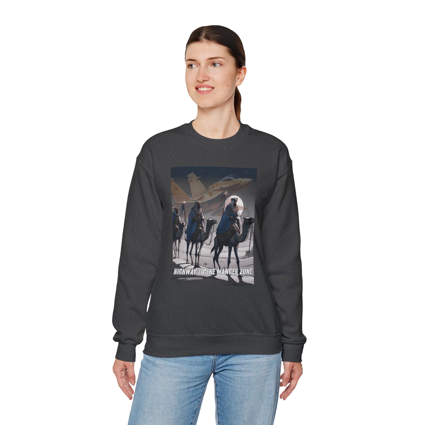 Highway To The Manger Zone Sweatshirt