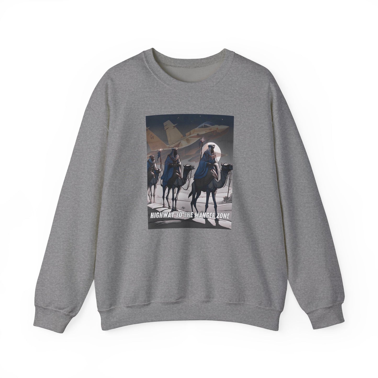 Highway To The Manger Zone Sweatshirt