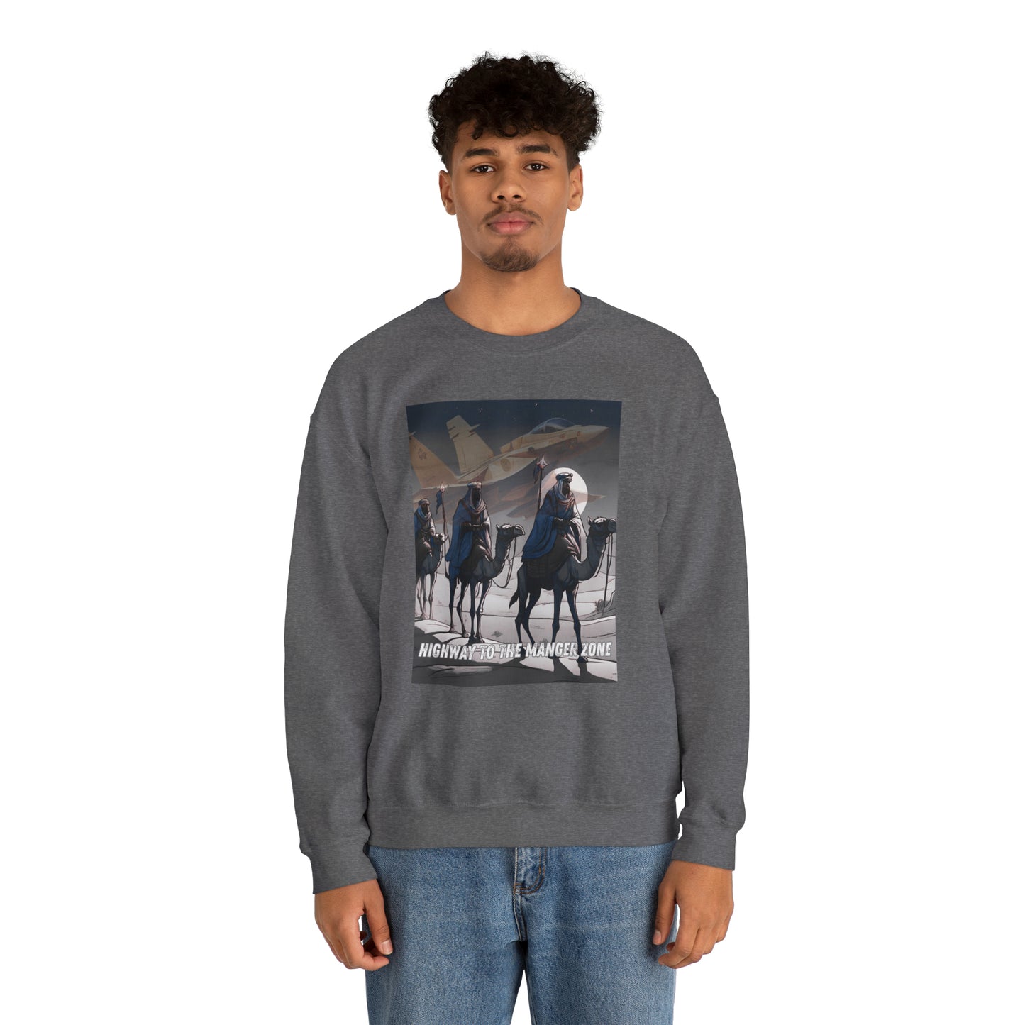 Highway To The Manger Zone Sweatshirt