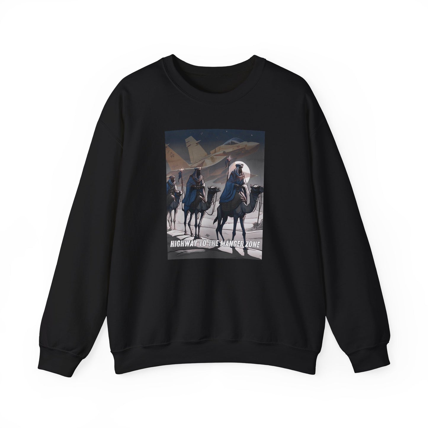 Highway To The Manger Zone Sweatshirt