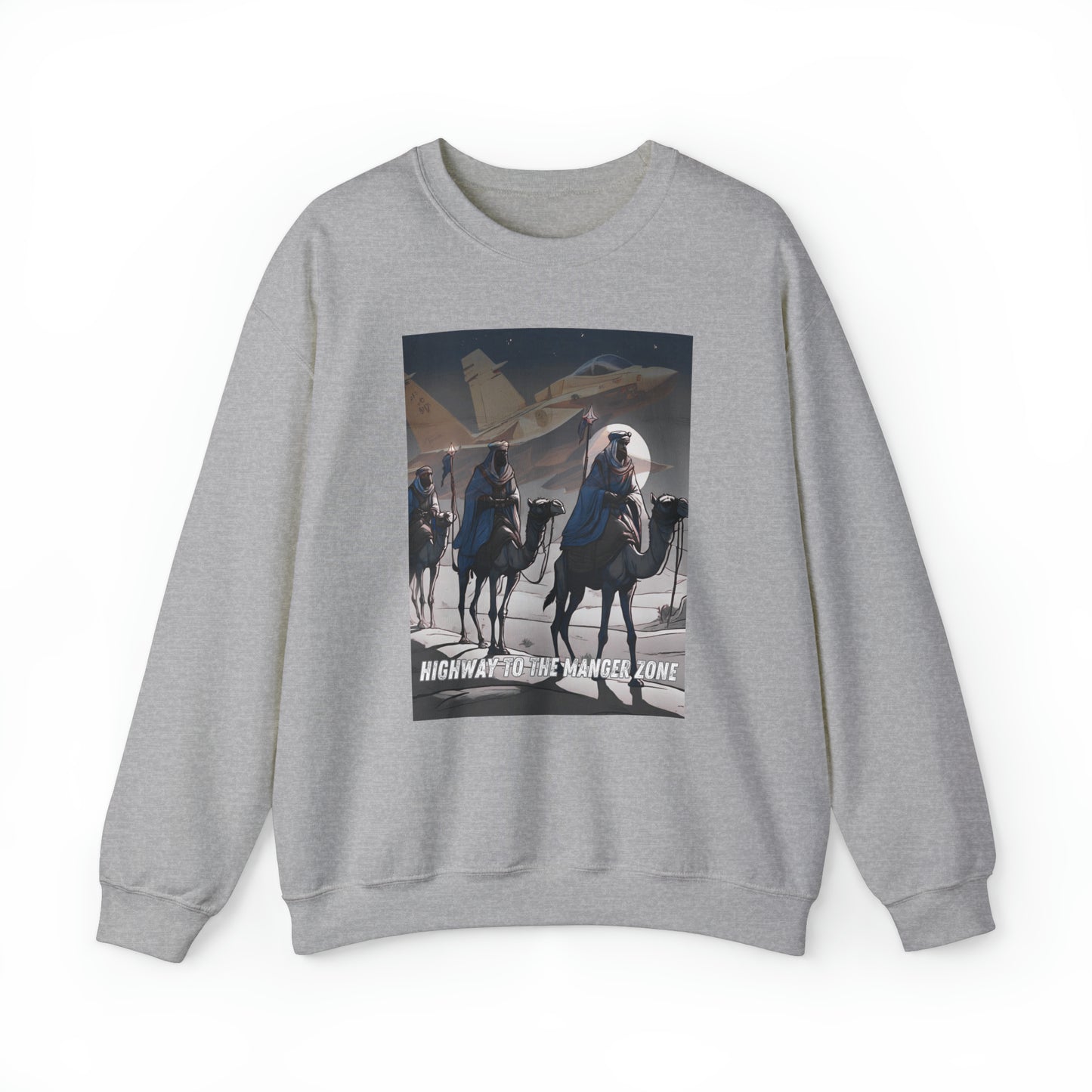 Highway To The Manger Zone Sweatshirt