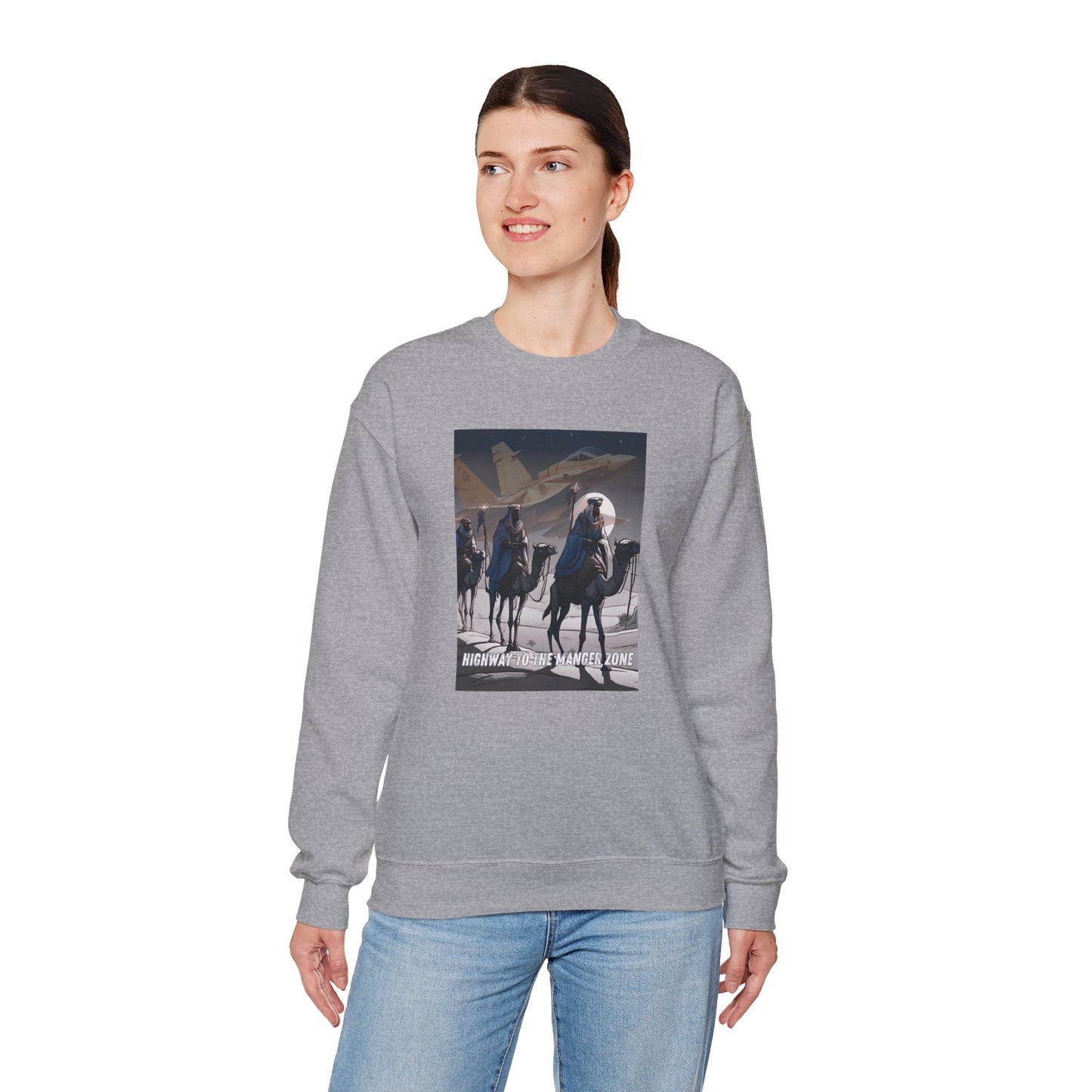 Highway To The Manger Zone Sweatshirt