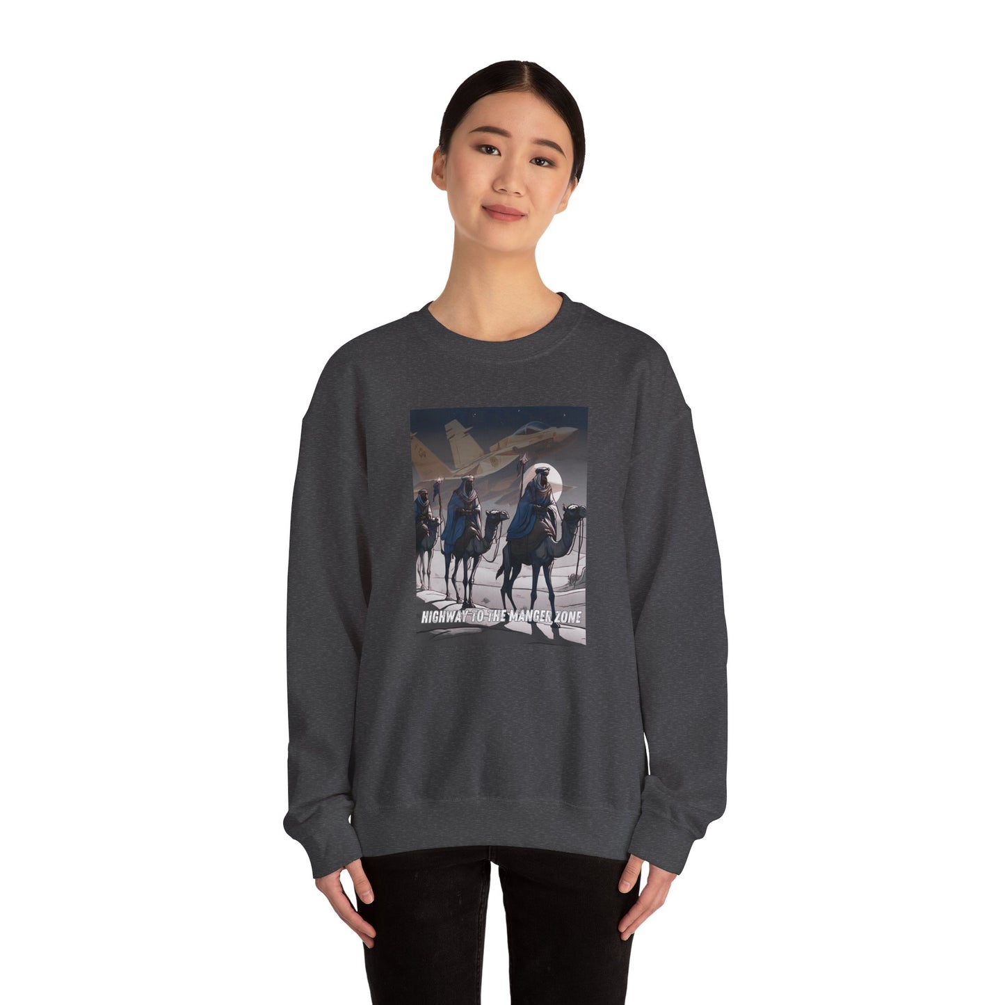 Highway To The Manger Zone Sweatshirt