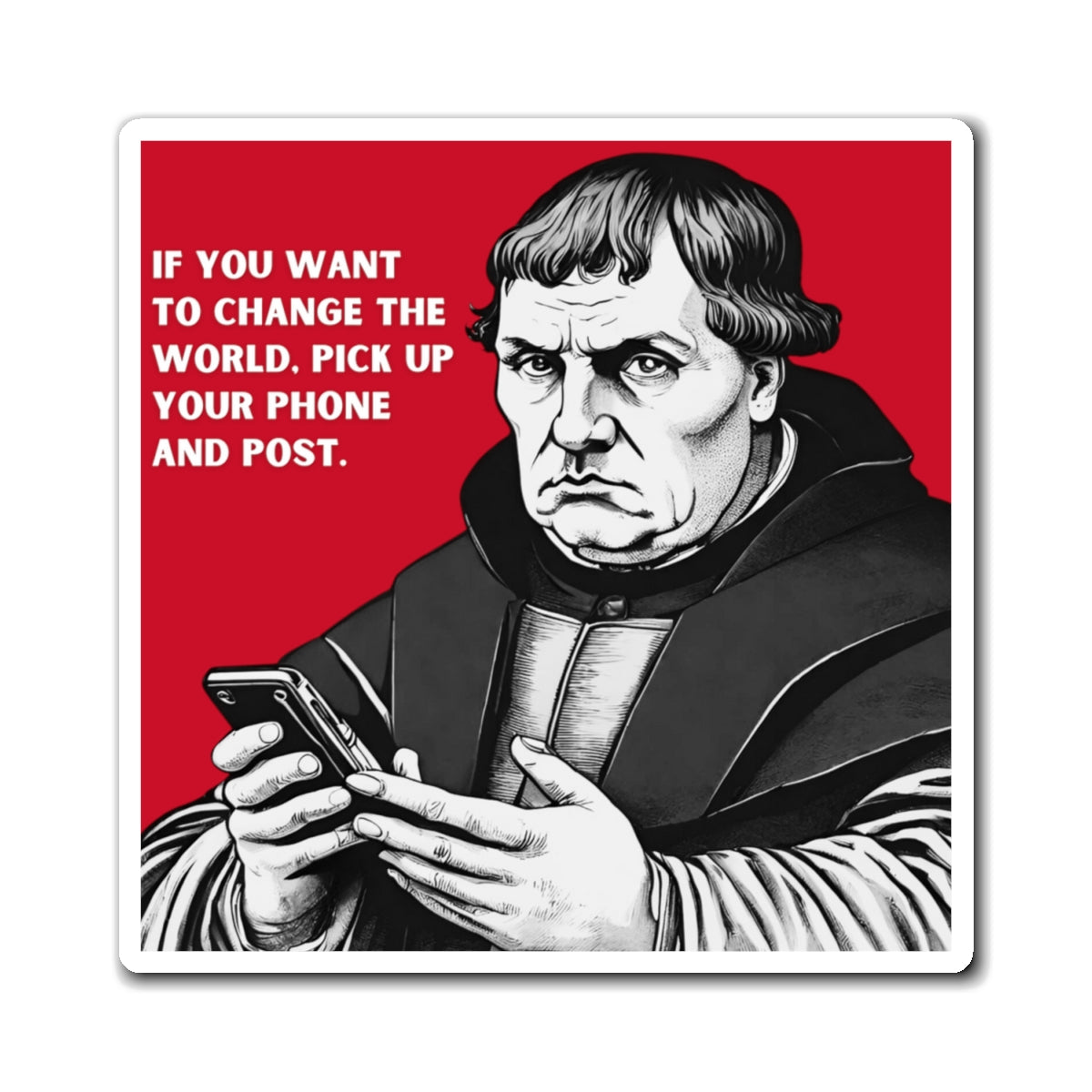 Luther The OG Poster Magnet