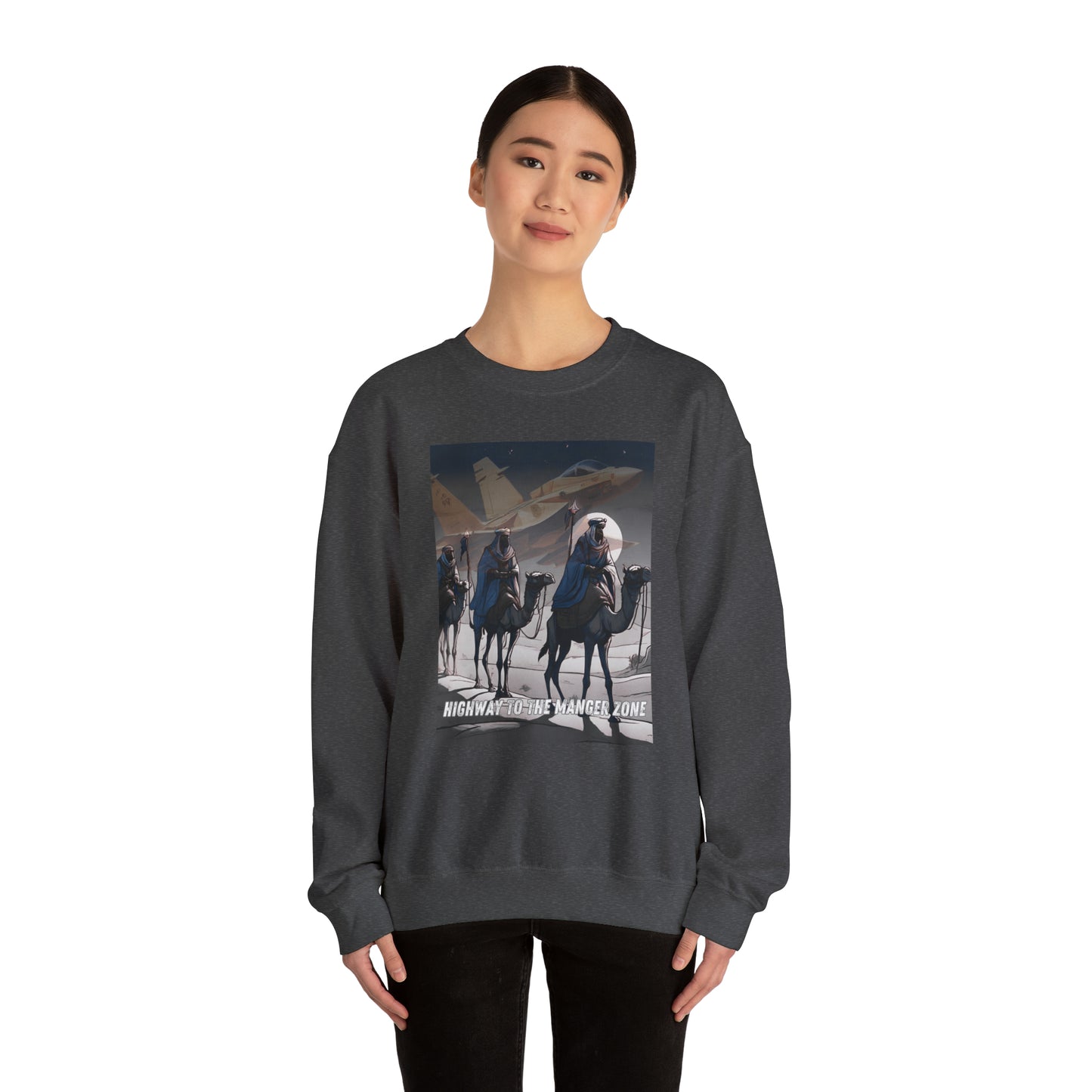 Highway To The Manger Zone Sweatshirt