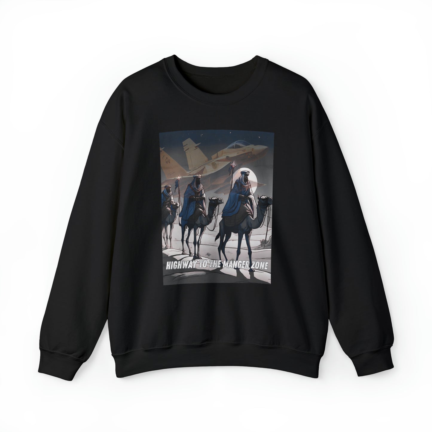 Highway To The Manger Zone Sweatshirt