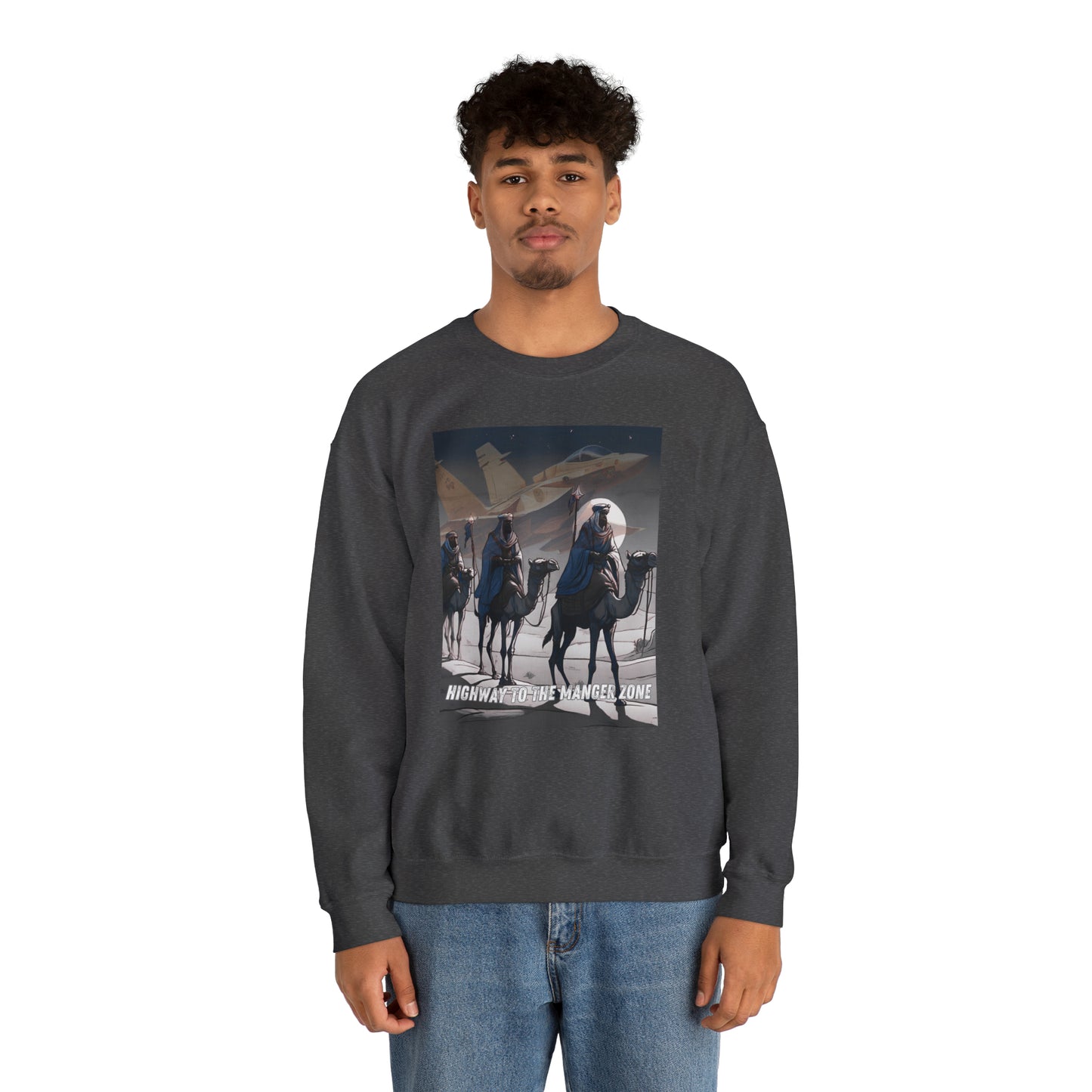 Highway To The Manger Zone Sweatshirt