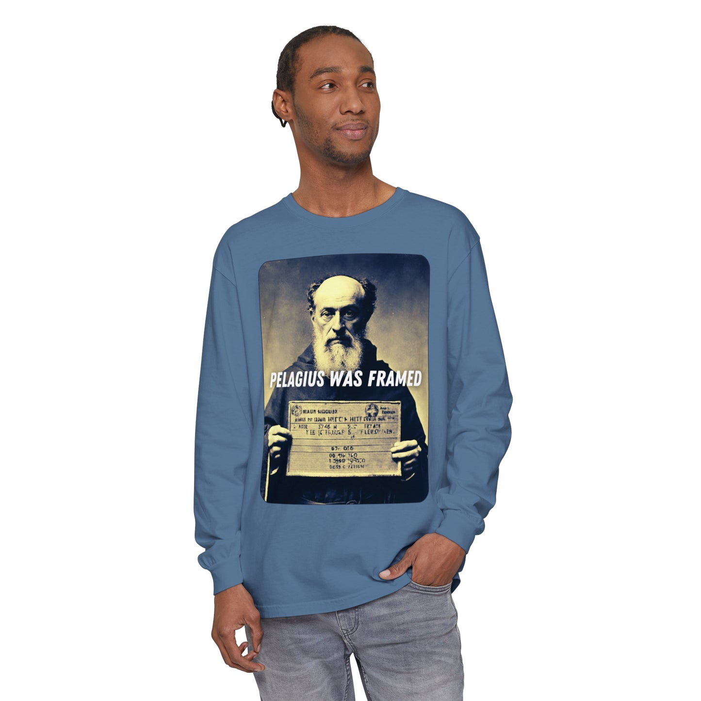 Pelagius Was Framed Long Sleeve T-shirt