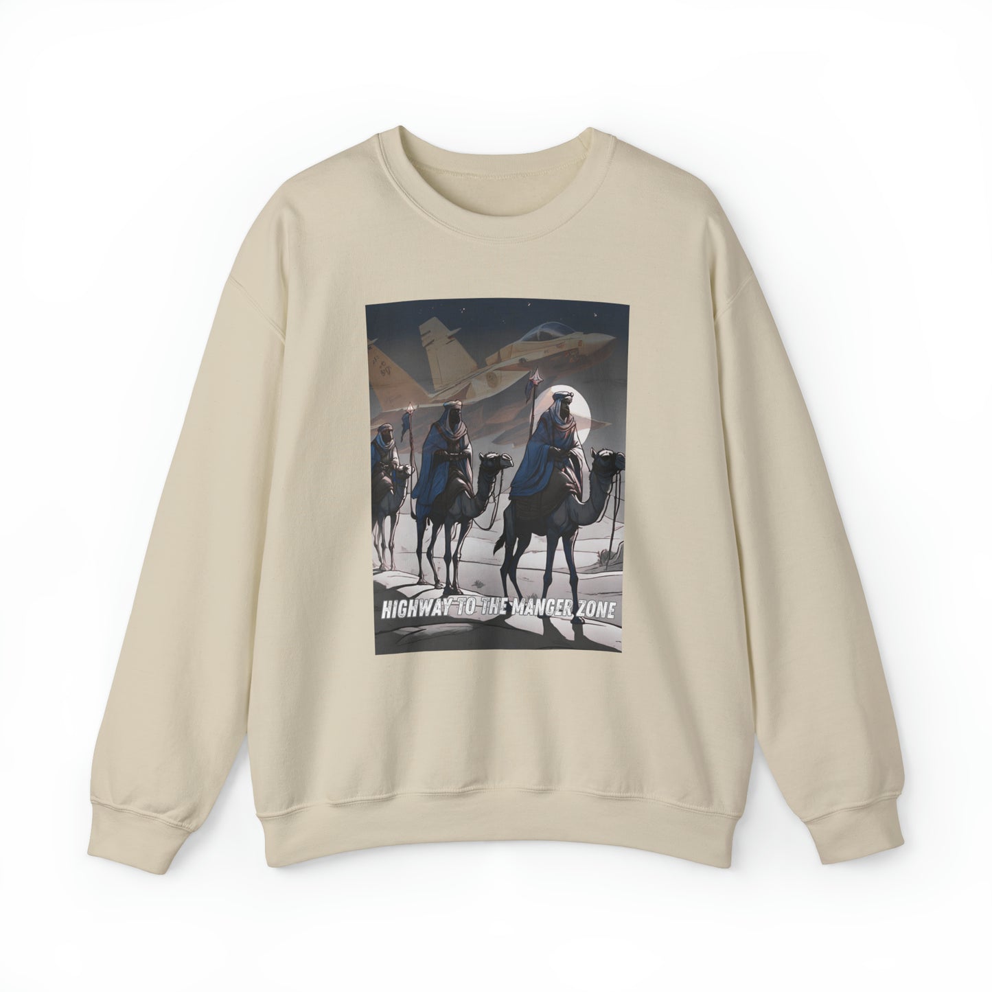 Highway To The Manger Zone Sweatshirt