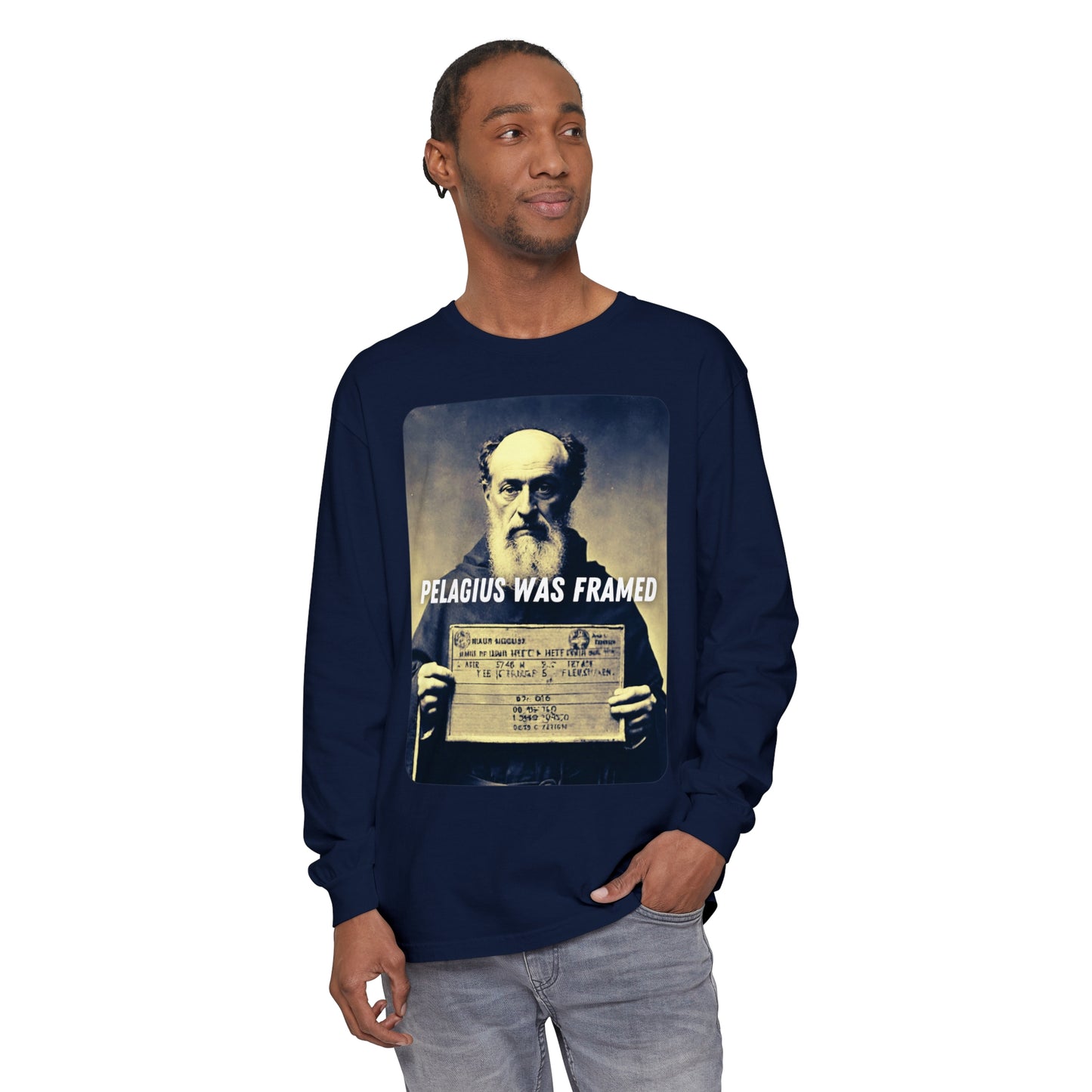 Pelagius Was Framed Long Sleeve T-shirt