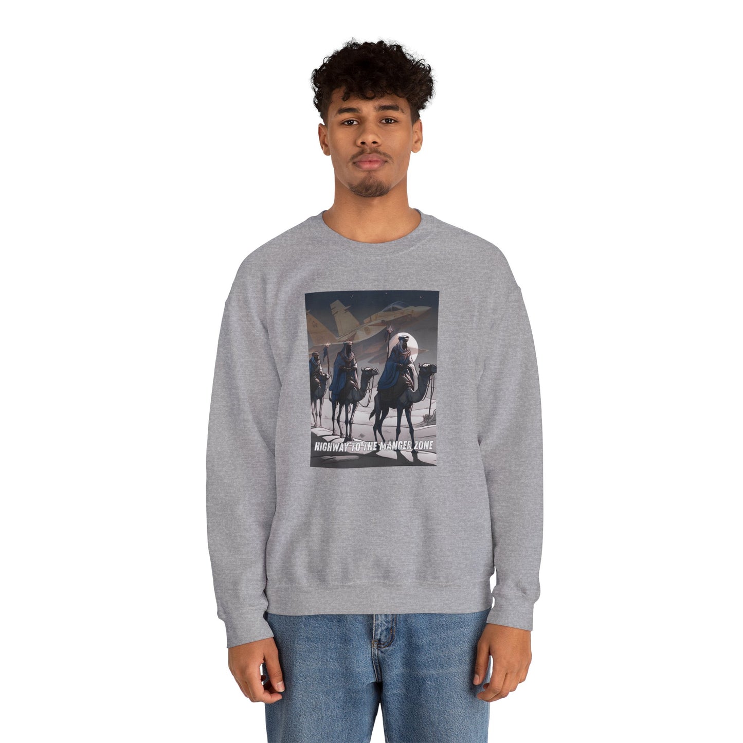 Highway To The Manger Zone Sweatshirt