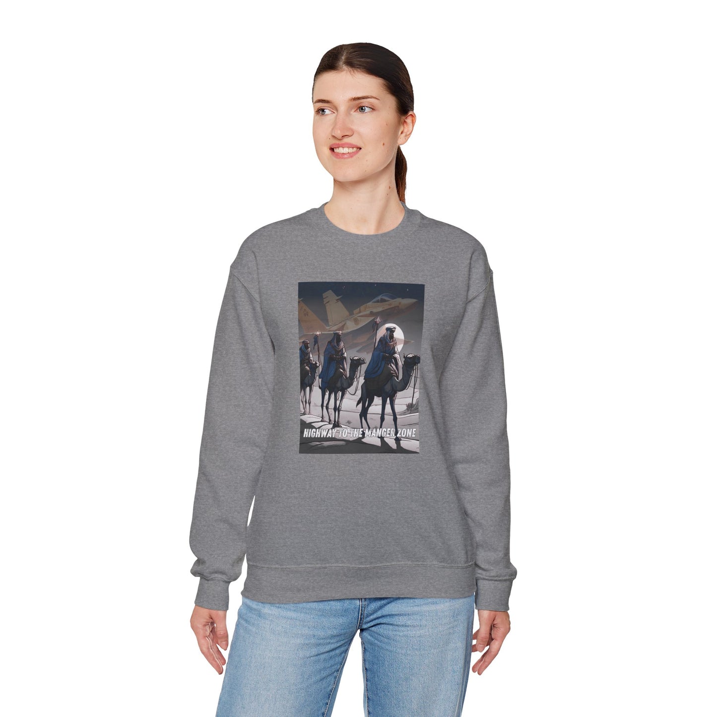 Highway To The Manger Zone Sweatshirt