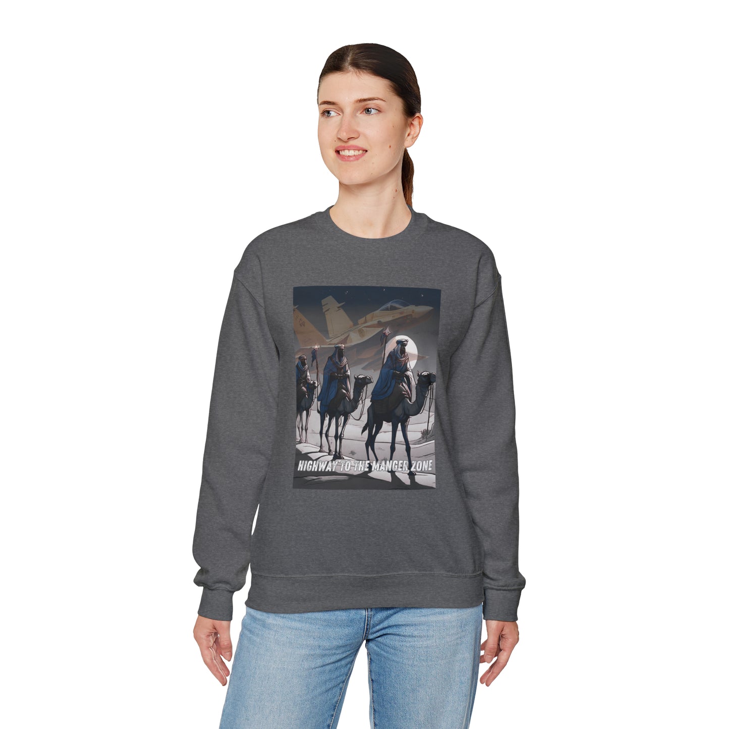 Highway To The Manger Zone Sweatshirt