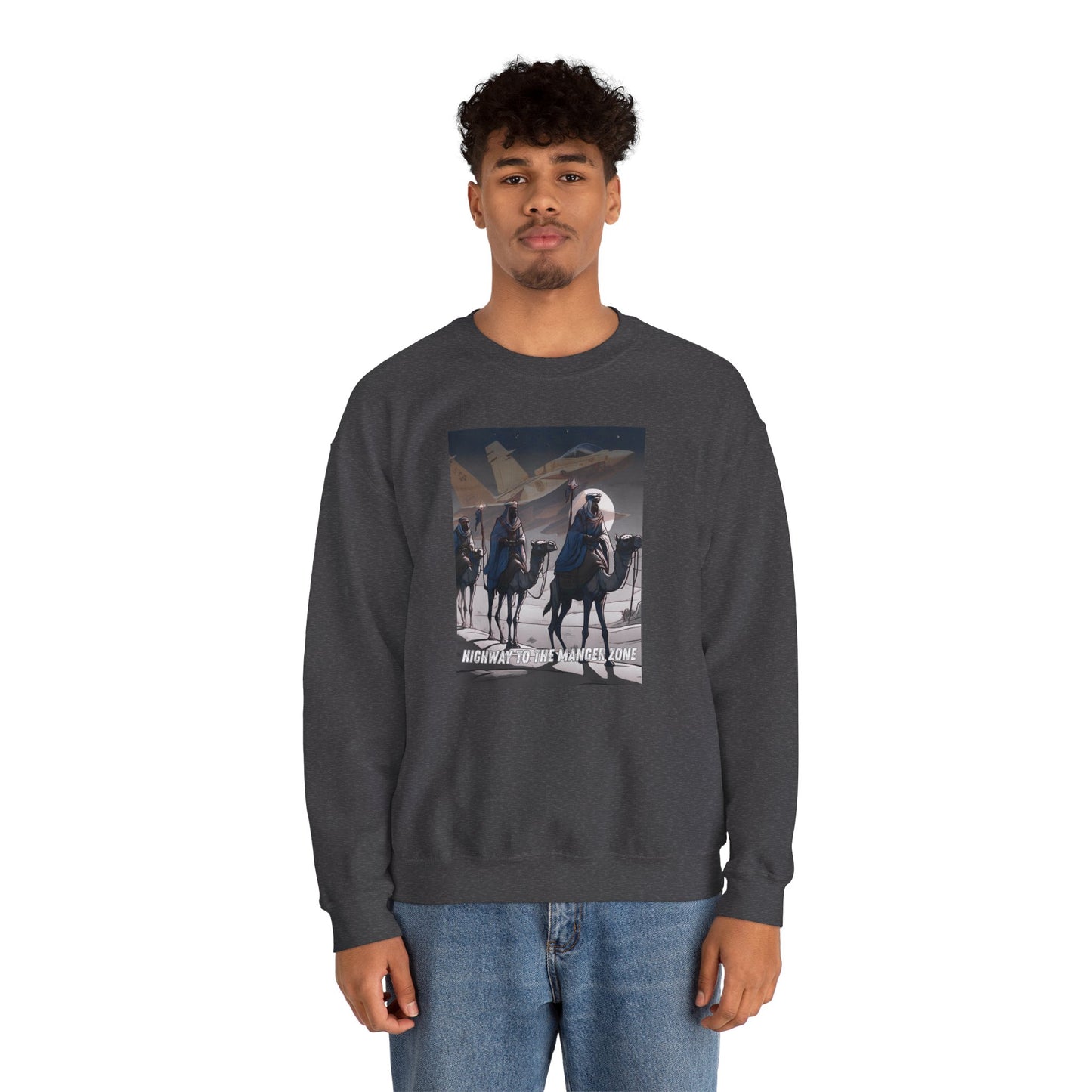 Highway To The Manger Zone Sweatshirt