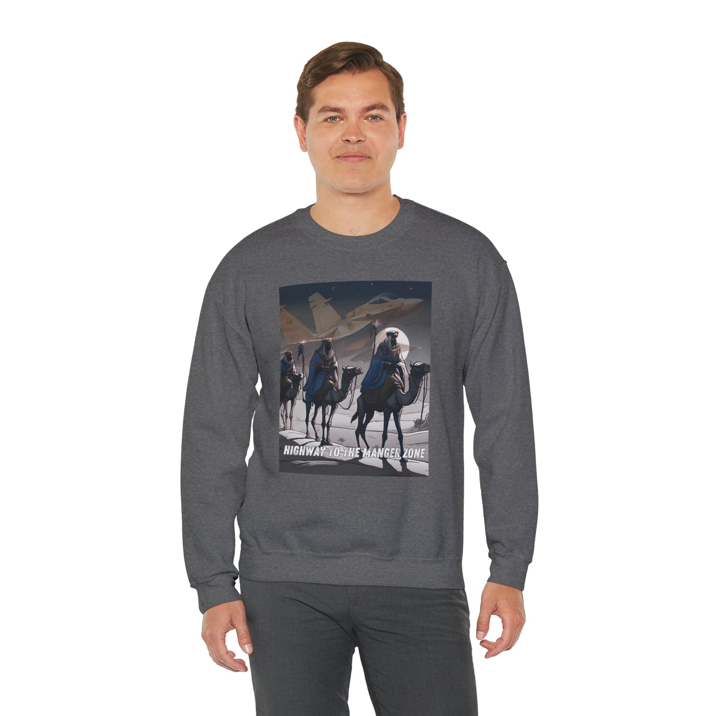 Highway To The Manger Zone Sweatshirt