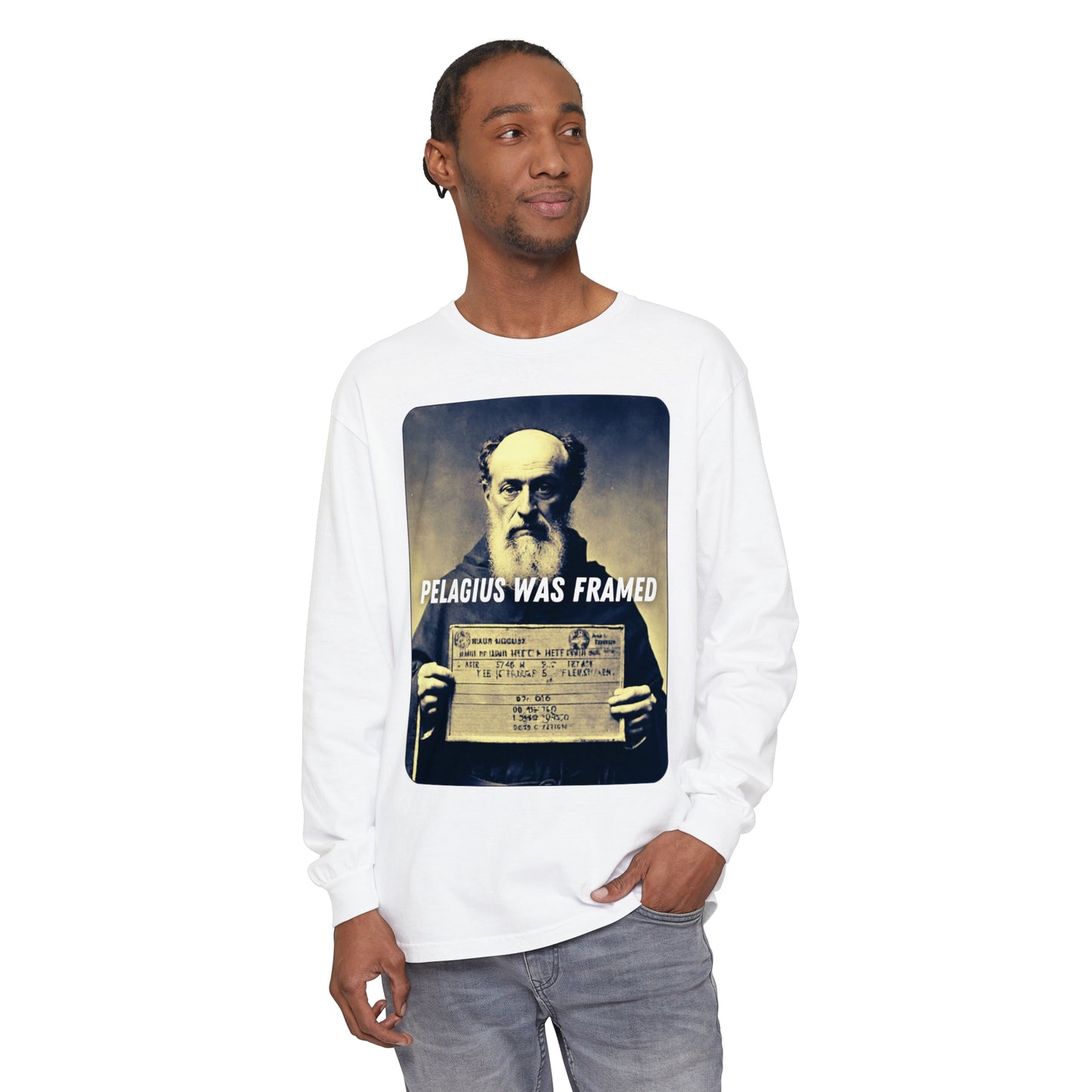 Pelagius Was Framed Long Sleeve T-shirt