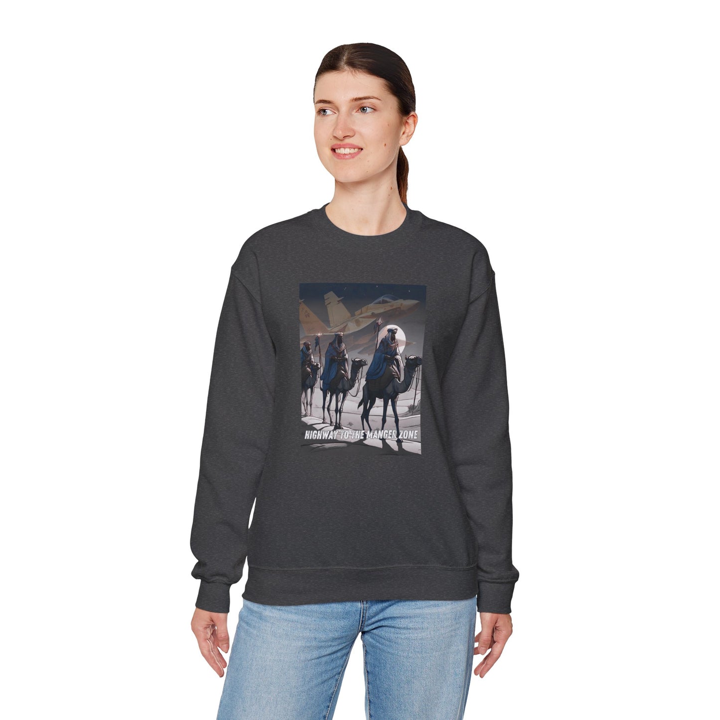 Highway To The Manger Zone Sweatshirt