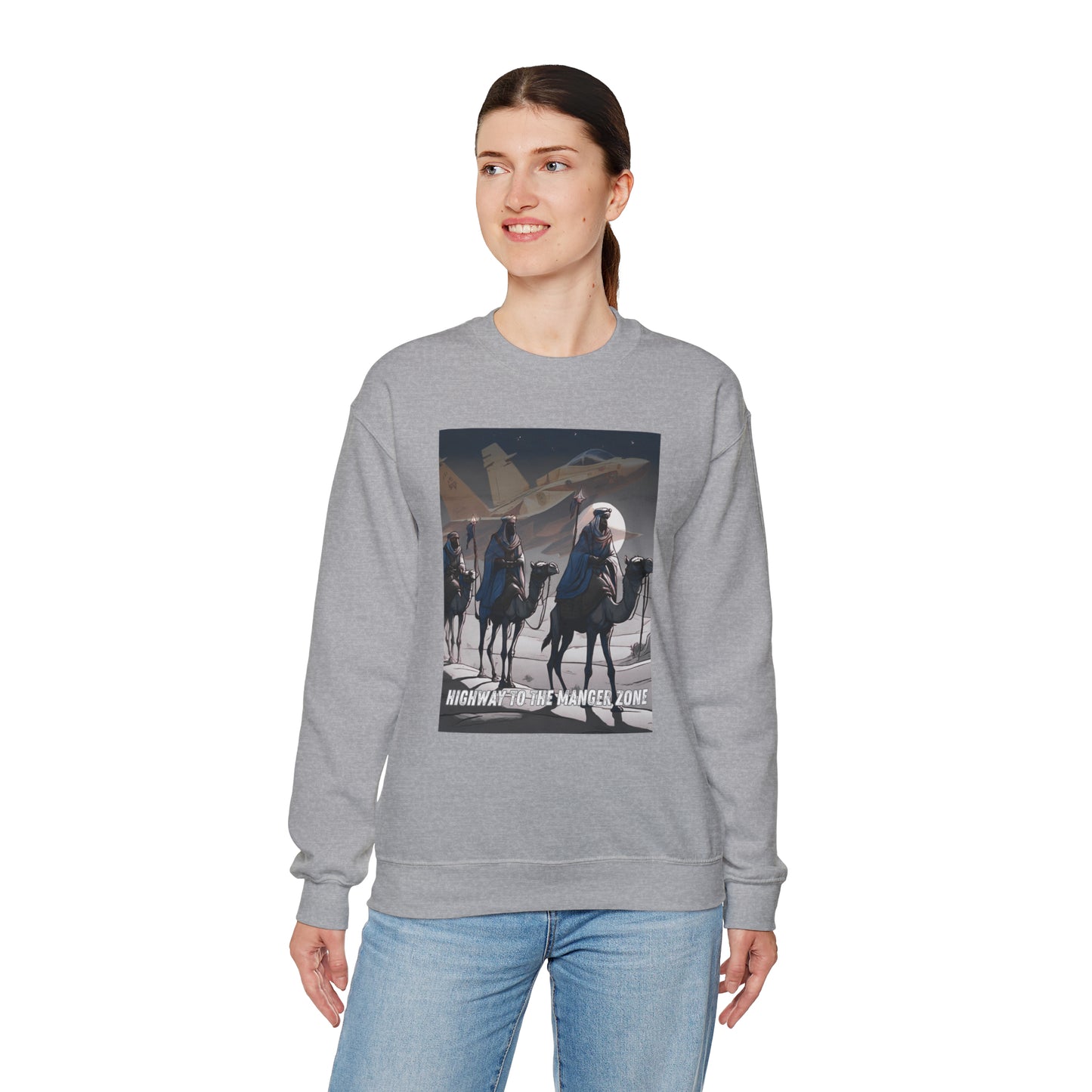 Highway To The Manger Zone Sweatshirt