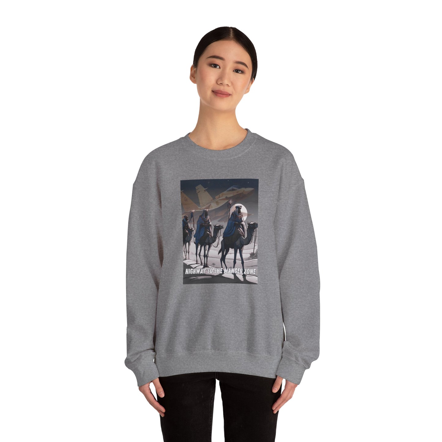 Highway To The Manger Zone Sweatshirt