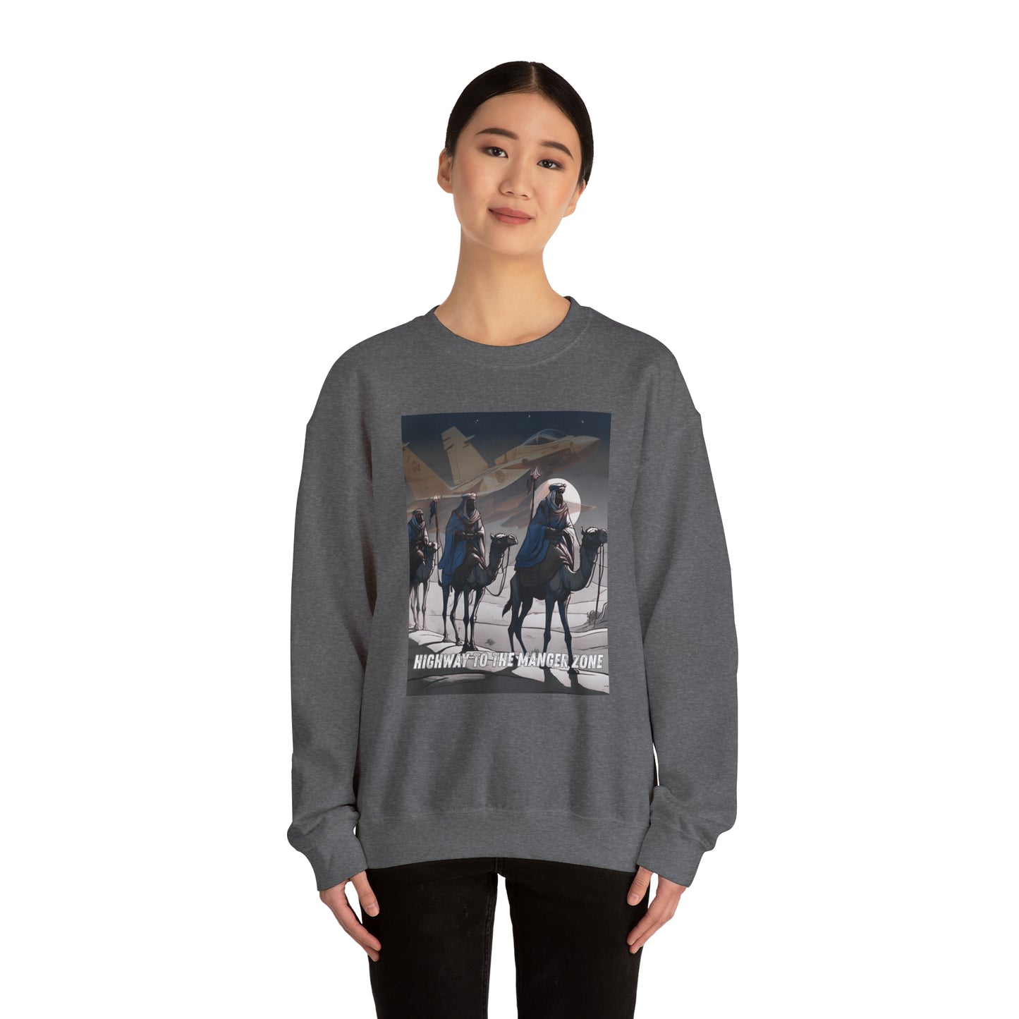 Highway To The Manger Zone Sweatshirt