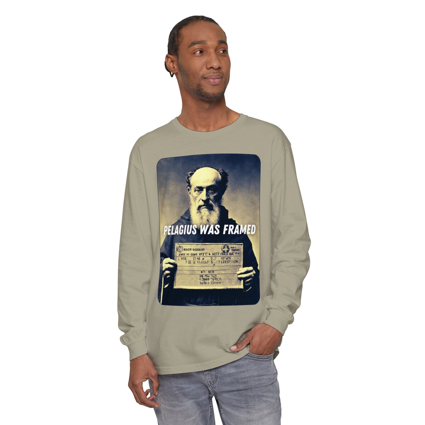 Pelagius Was Framed Long Sleeve T-shirt