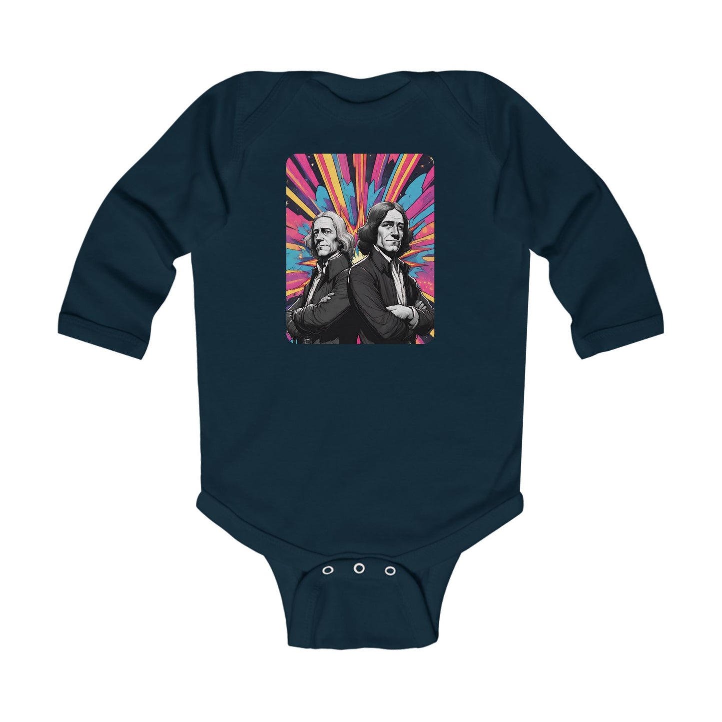 Wesley Brothers Infant Long Sleeve Bodysuit