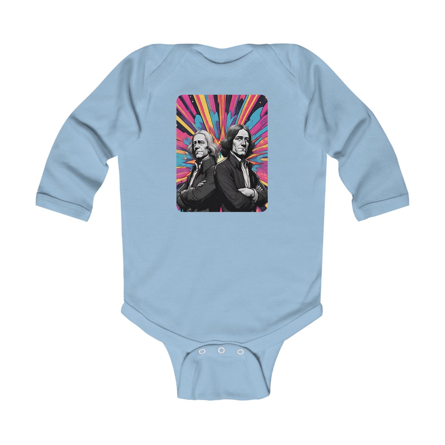 Wesley Brothers Infant Long Sleeve Bodysuit