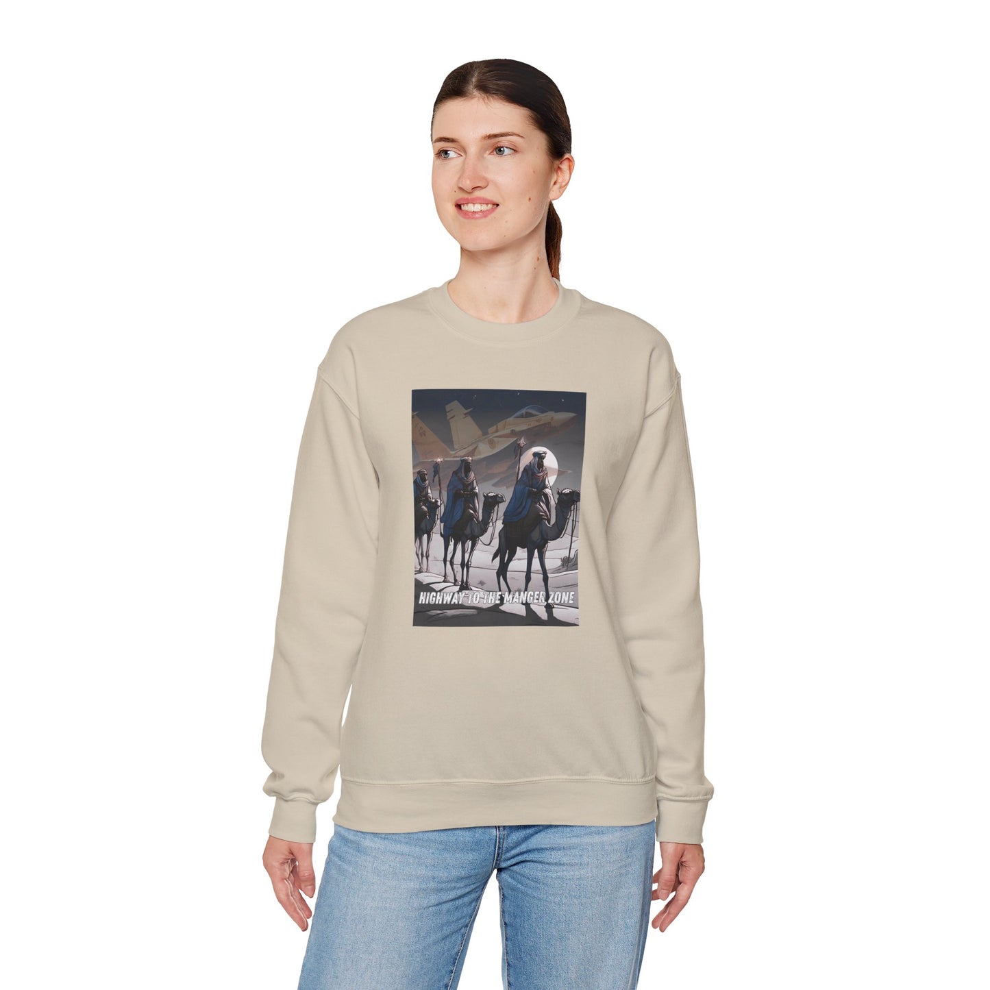 Highway To The Manger Zone Sweatshirt