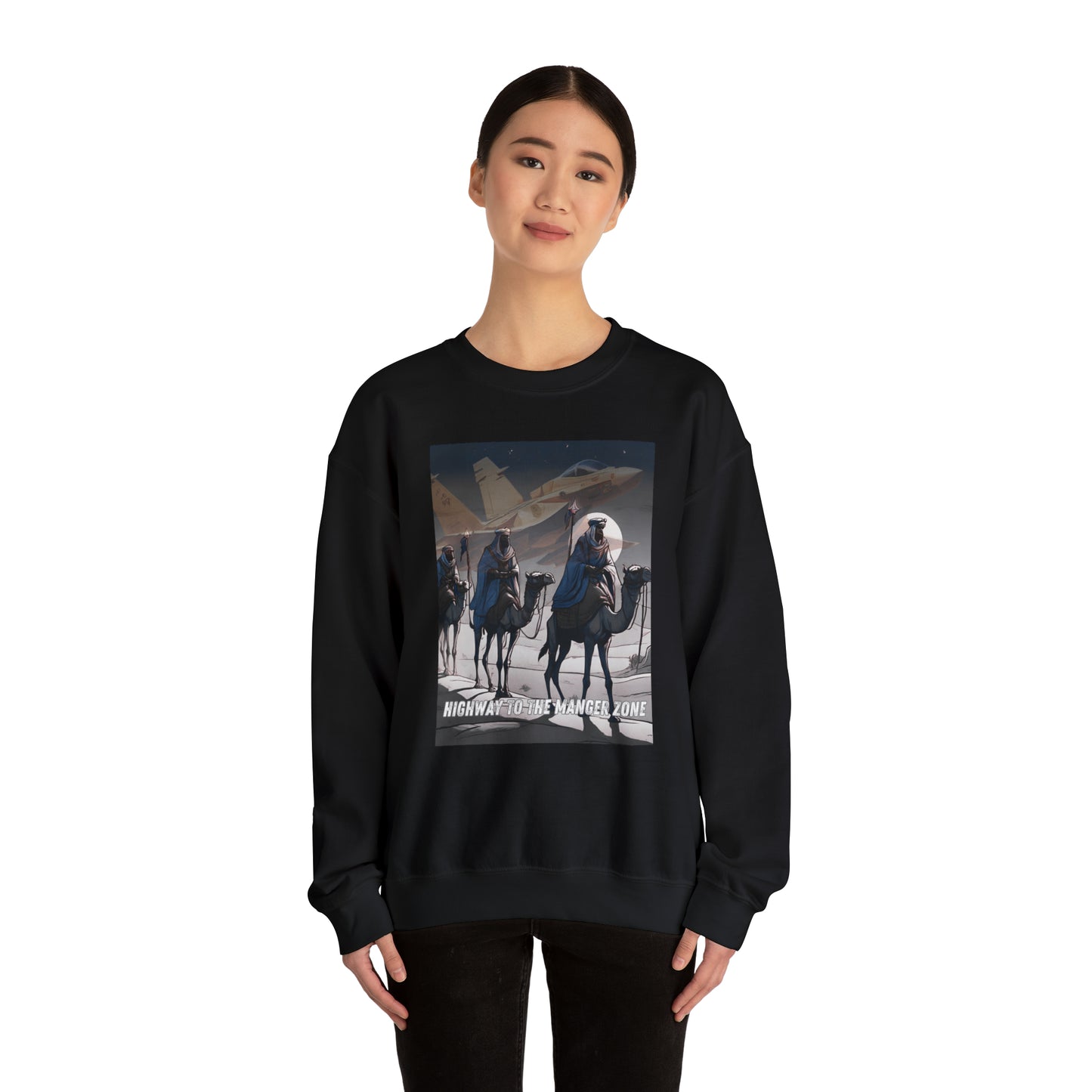 Highway To The Manger Zone Sweatshirt