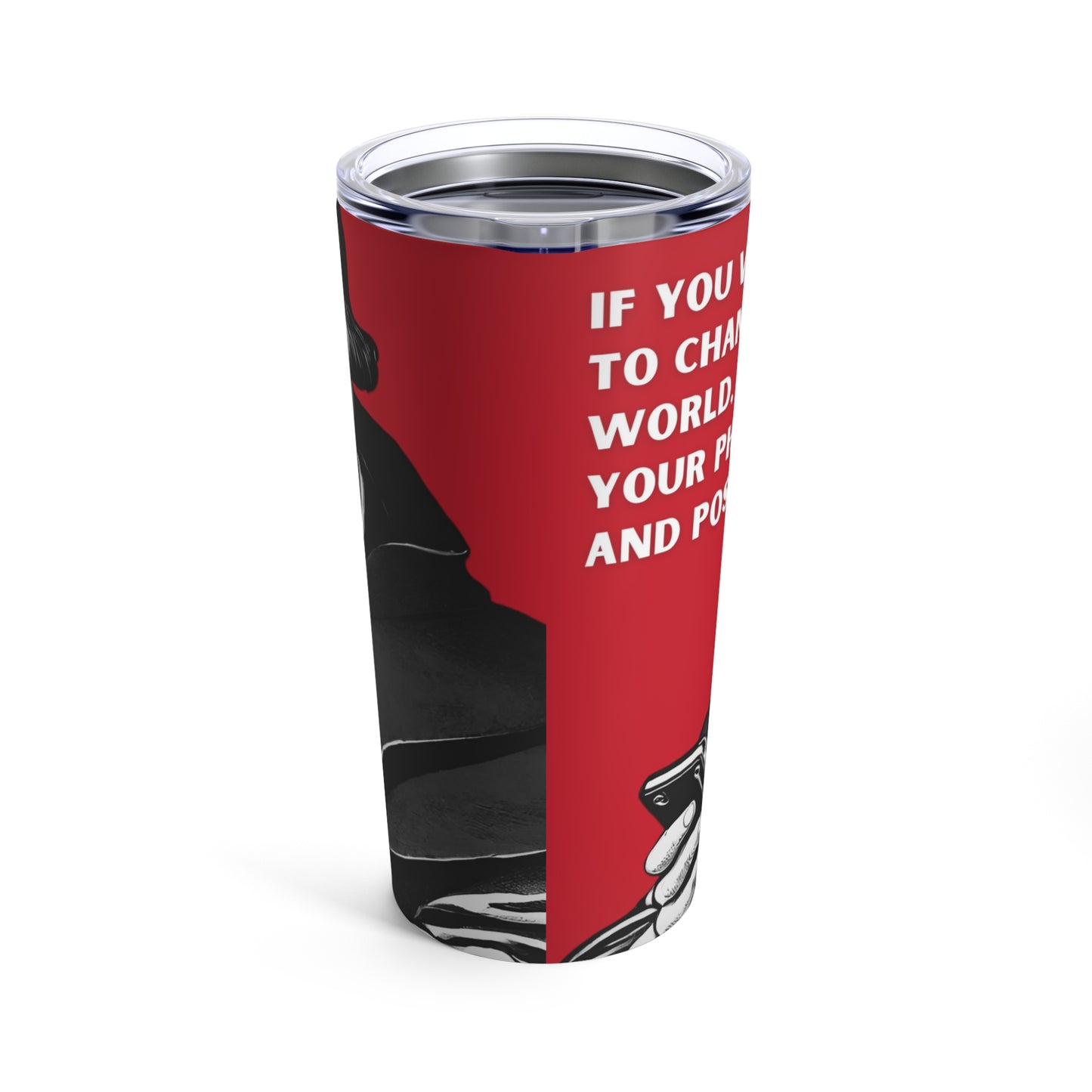 Luther The OG Poster Tumbler 20oz Red