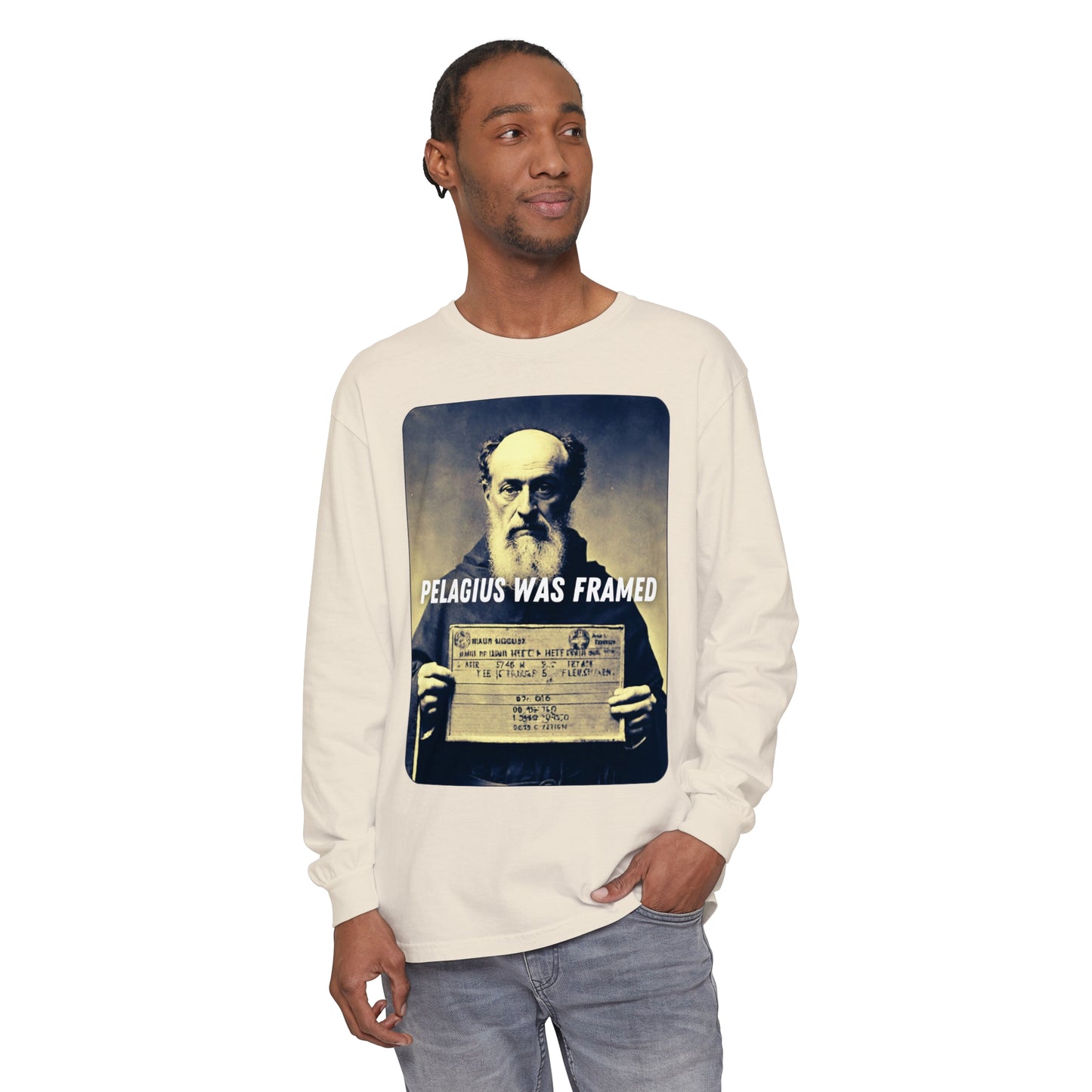 Pelagius Was Framed Long Sleeve T-shirt