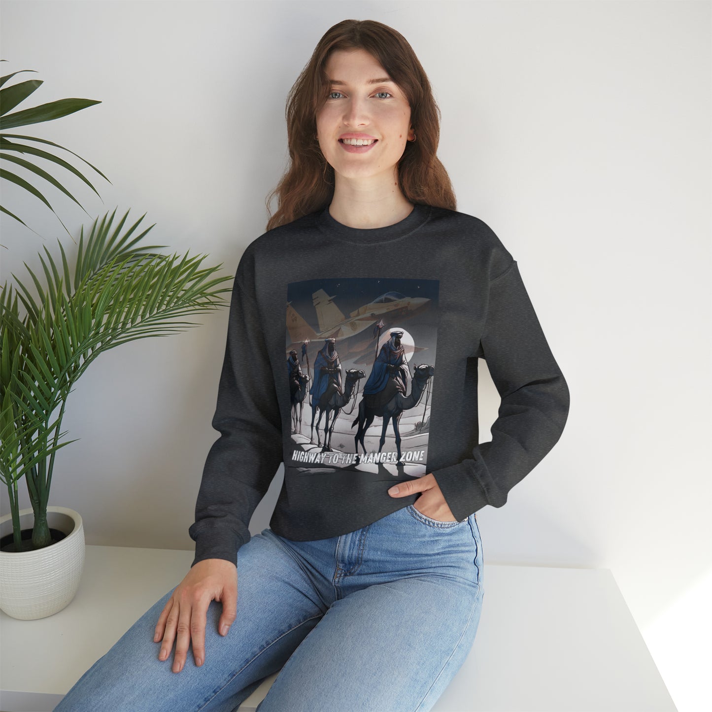 Highway To The Manger Zone Sweatshirt