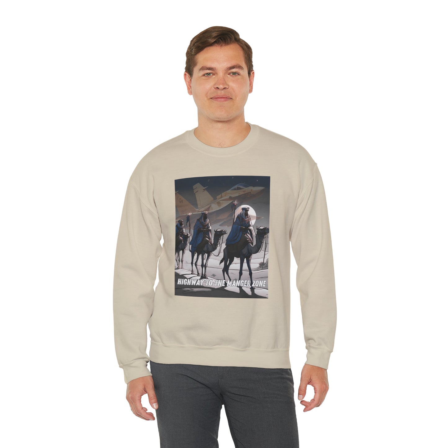 Highway To The Manger Zone Sweatshirt