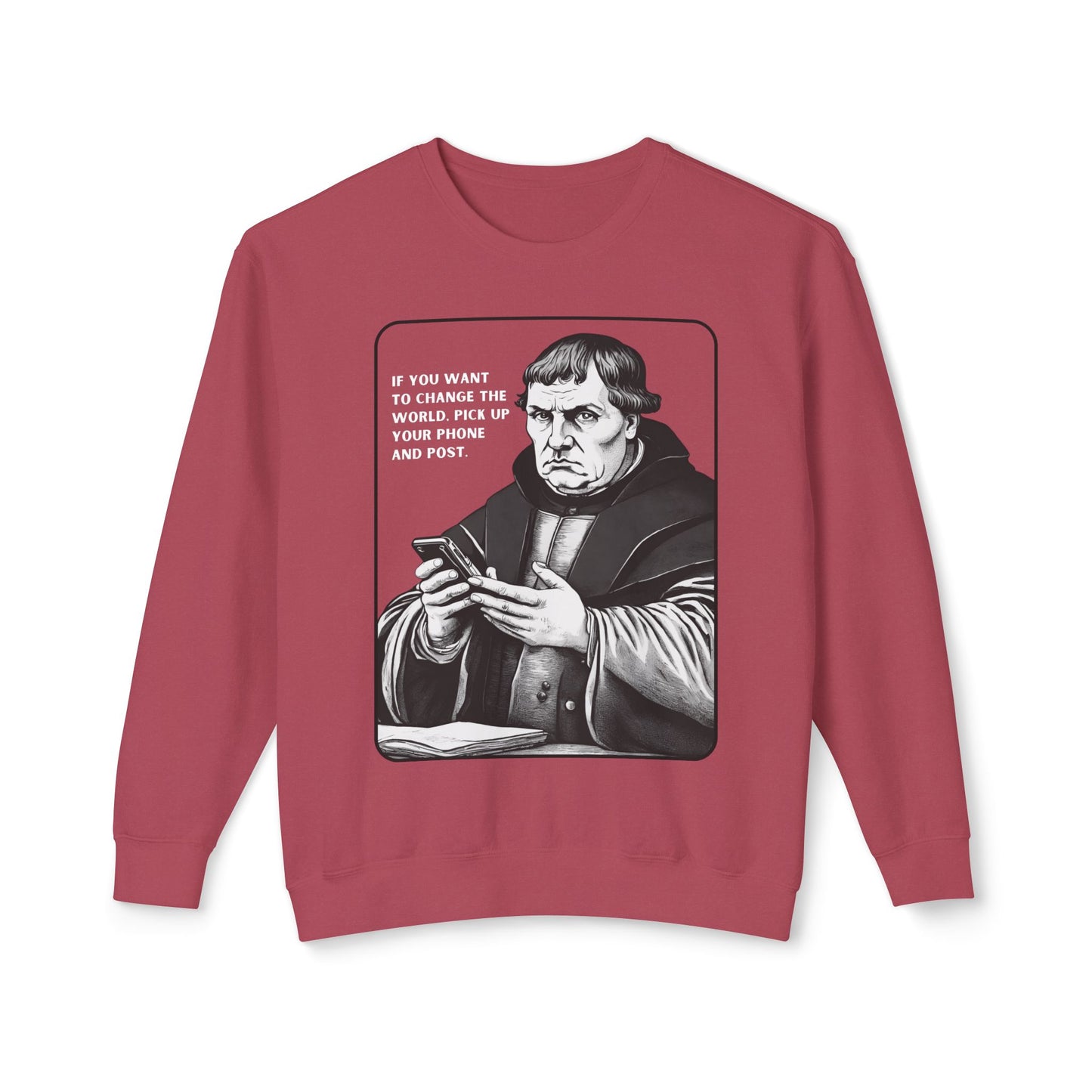 Luther the OG Poster Lightweight Sweatshirt