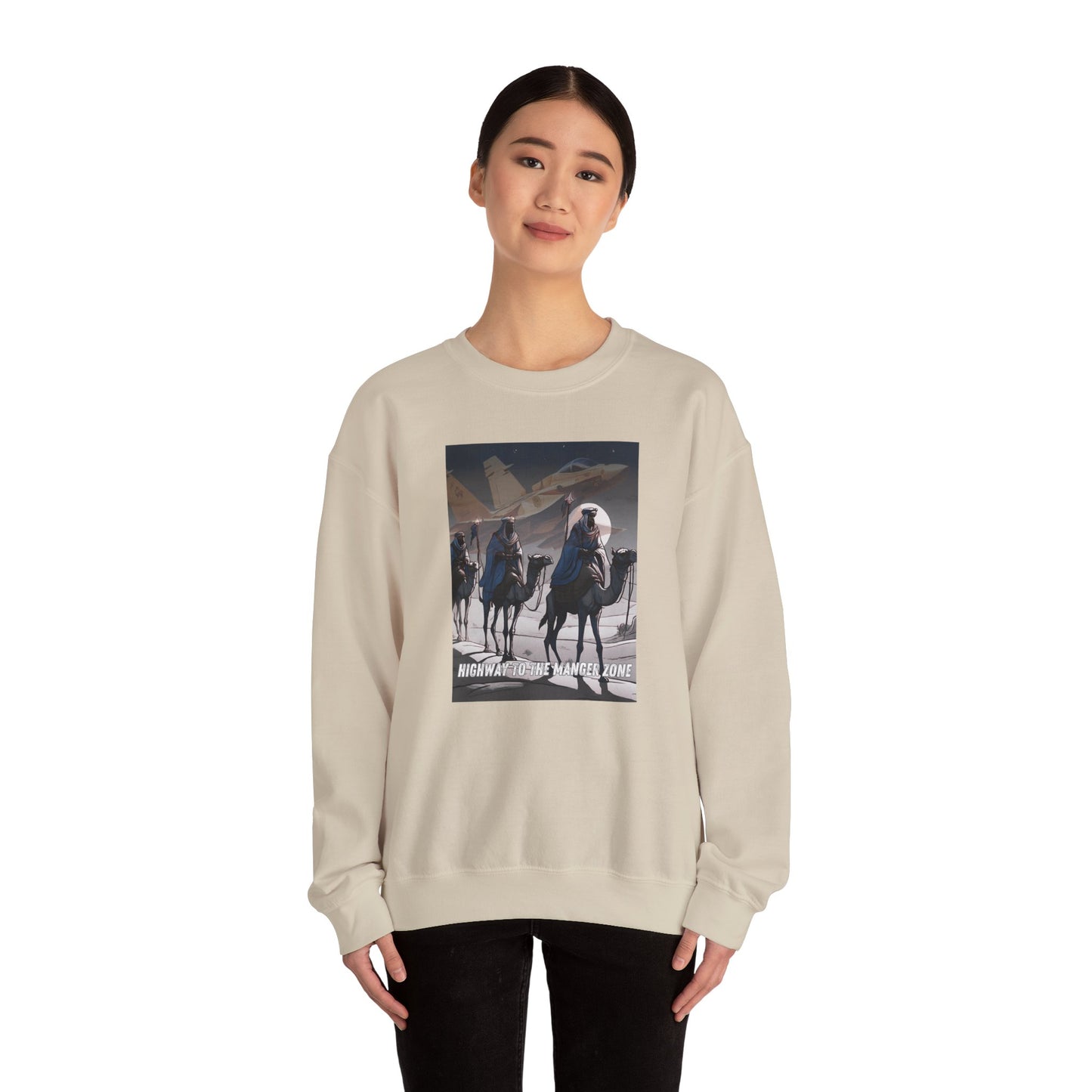 Highway To The Manger Zone Sweatshirt